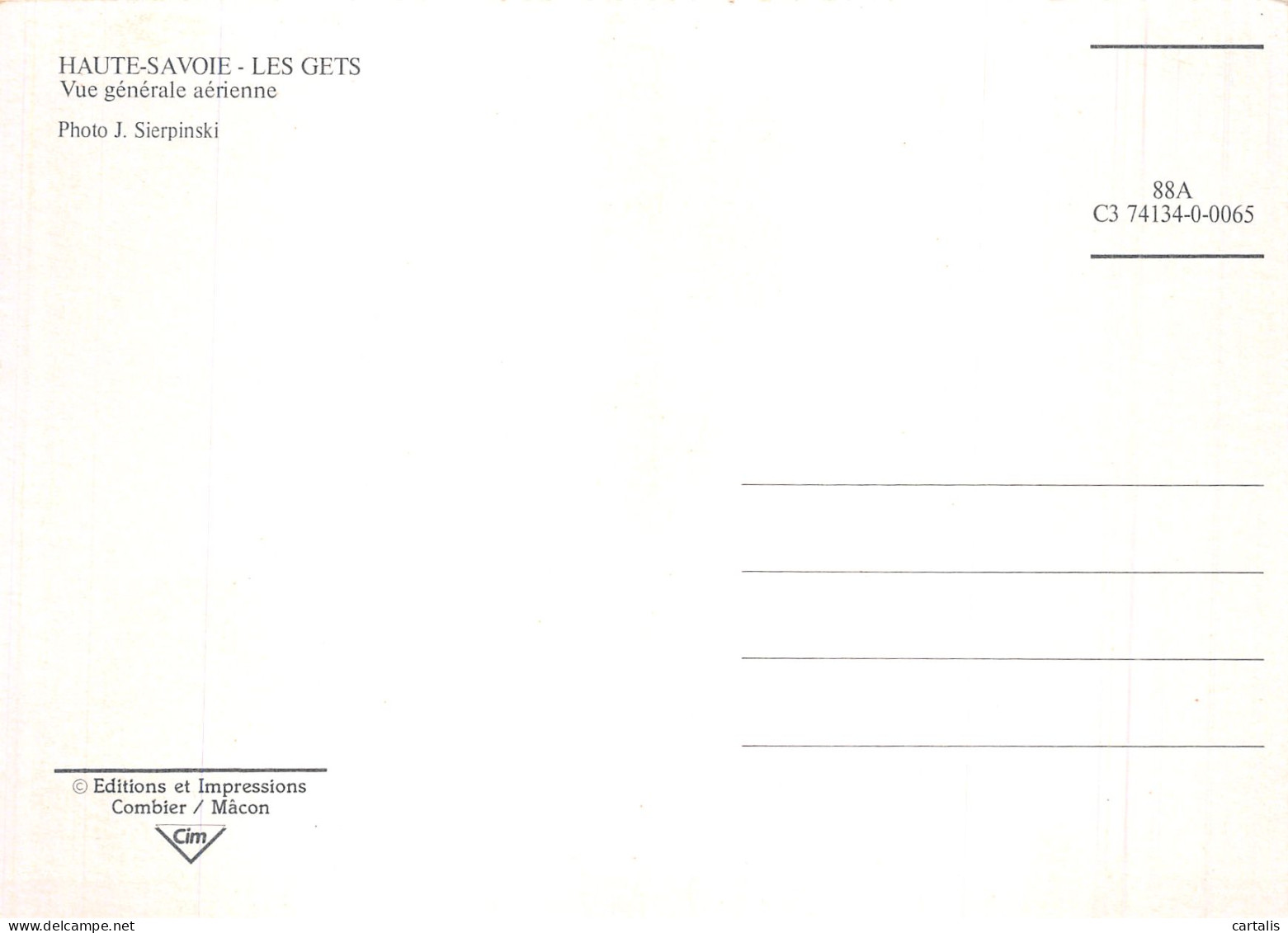 74-LES GETS-N° 4392-C/0367 - Les Gets