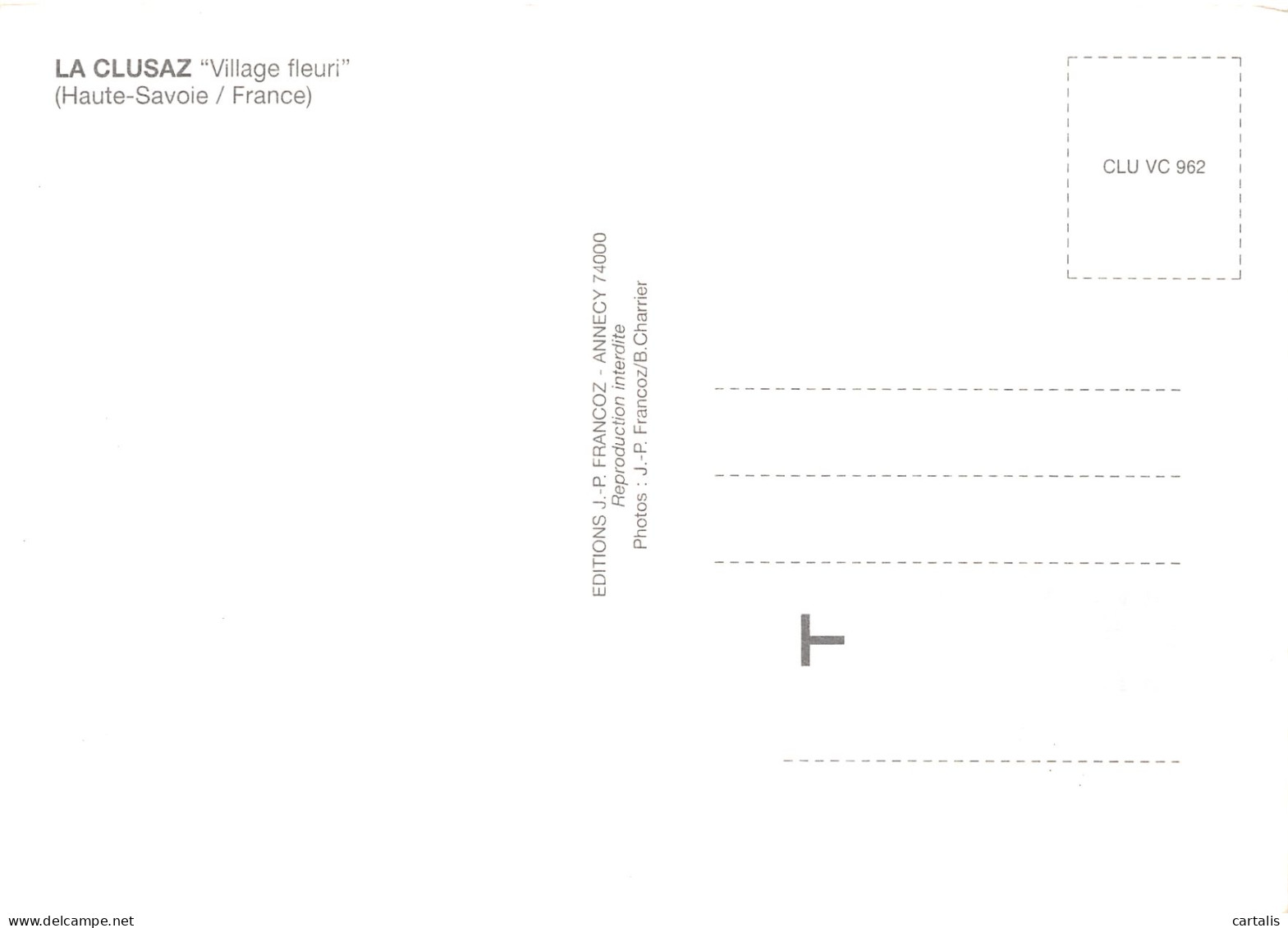 74-LA CLUSAZ-N° 4392-C/0291 - La Clusaz