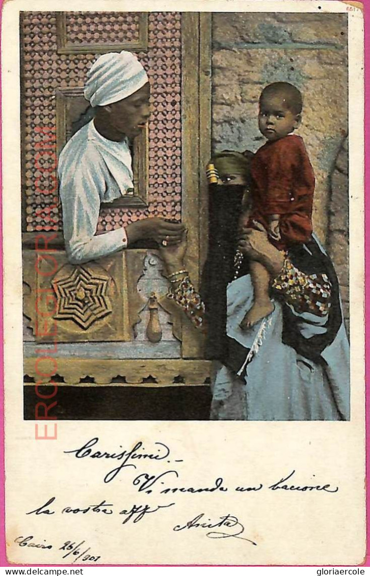 Ag2644 - EGYPT - VINTAGE POSTCARD - Ethnic - Afrika