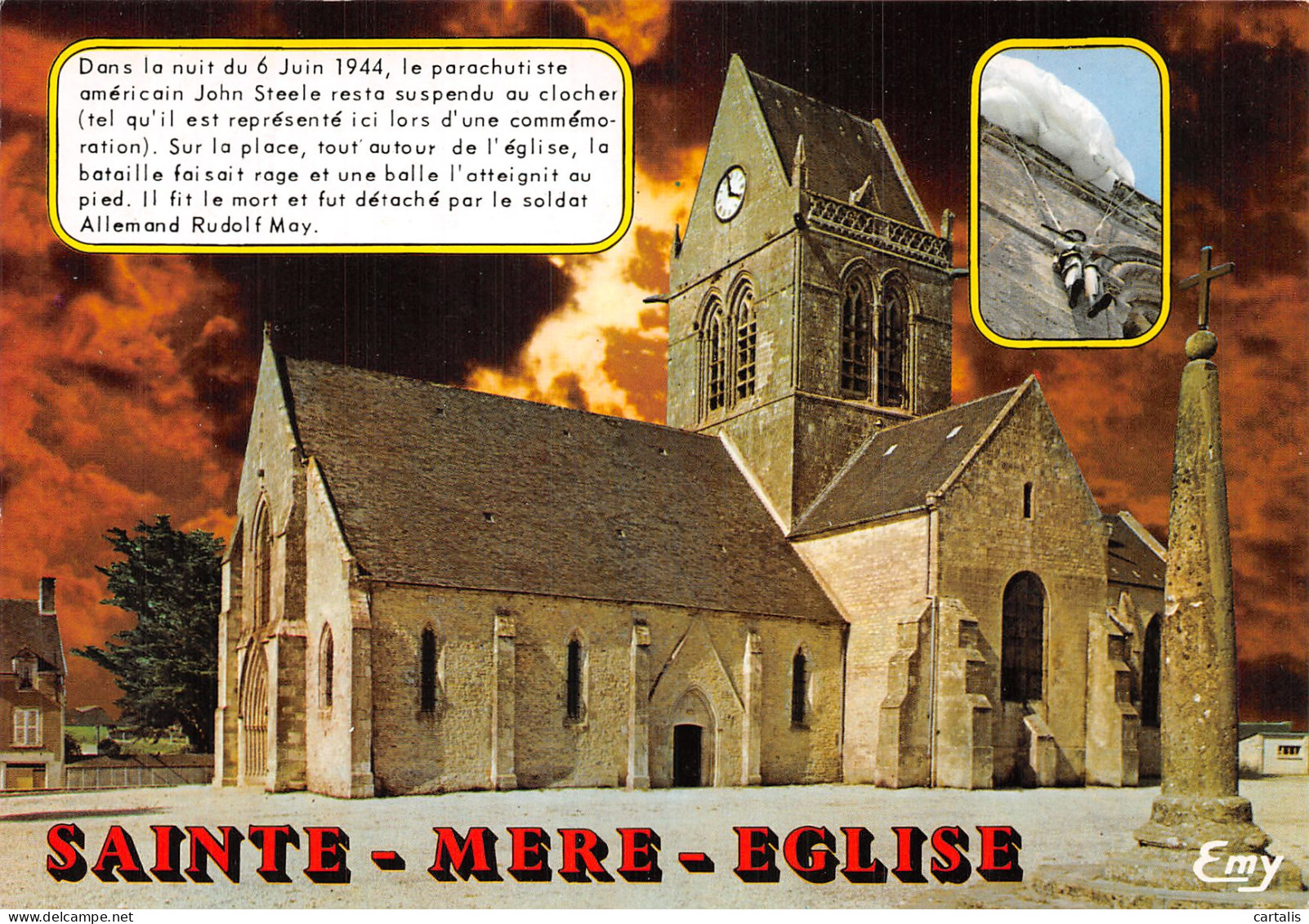 50-SAINTE MERE EGLISE-N° 4392-C/0199 - Sainte Mère Eglise