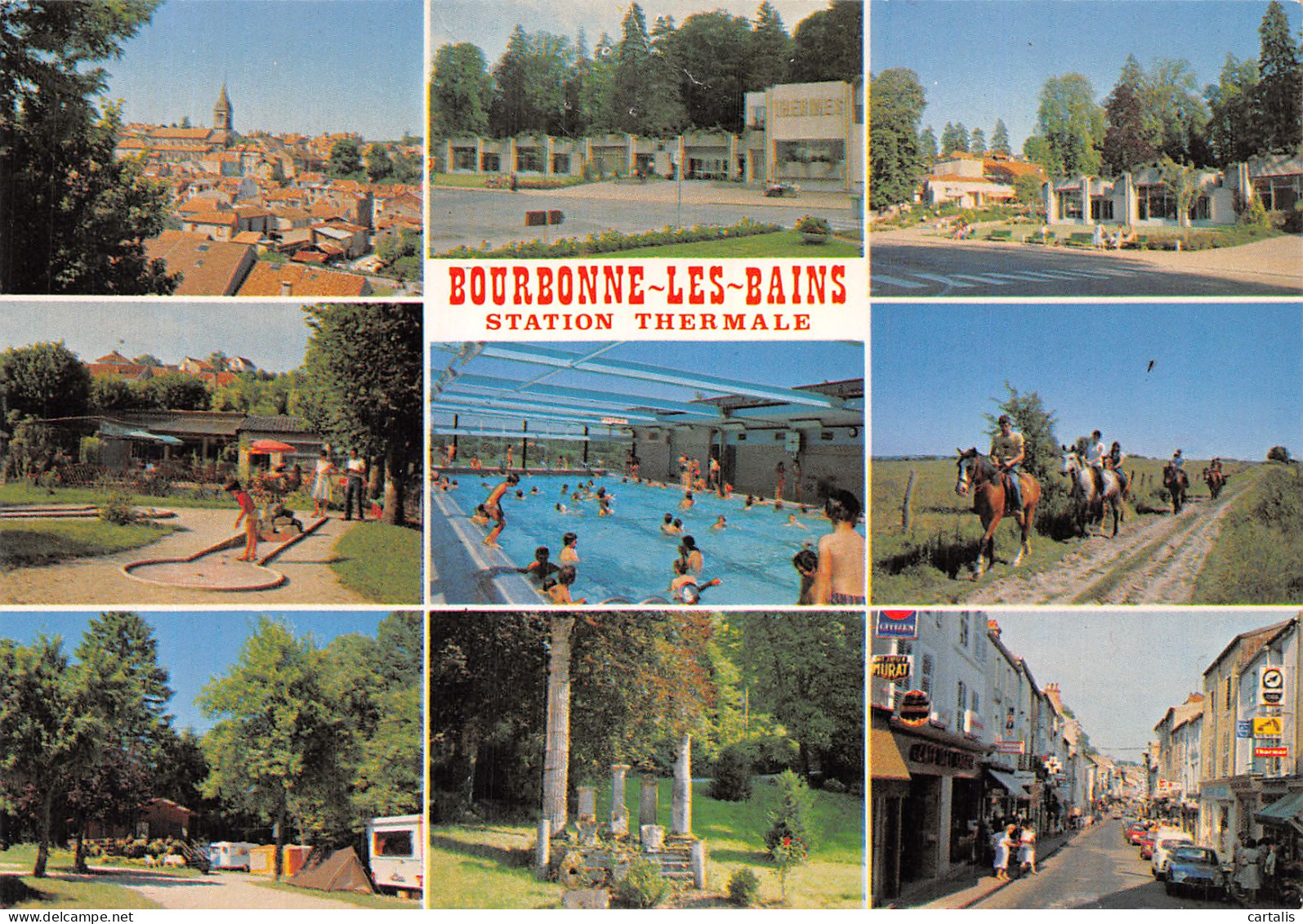52-BOURBONNE LES BAINS-N° 4392-C/0141 - Bourbonne Les Bains