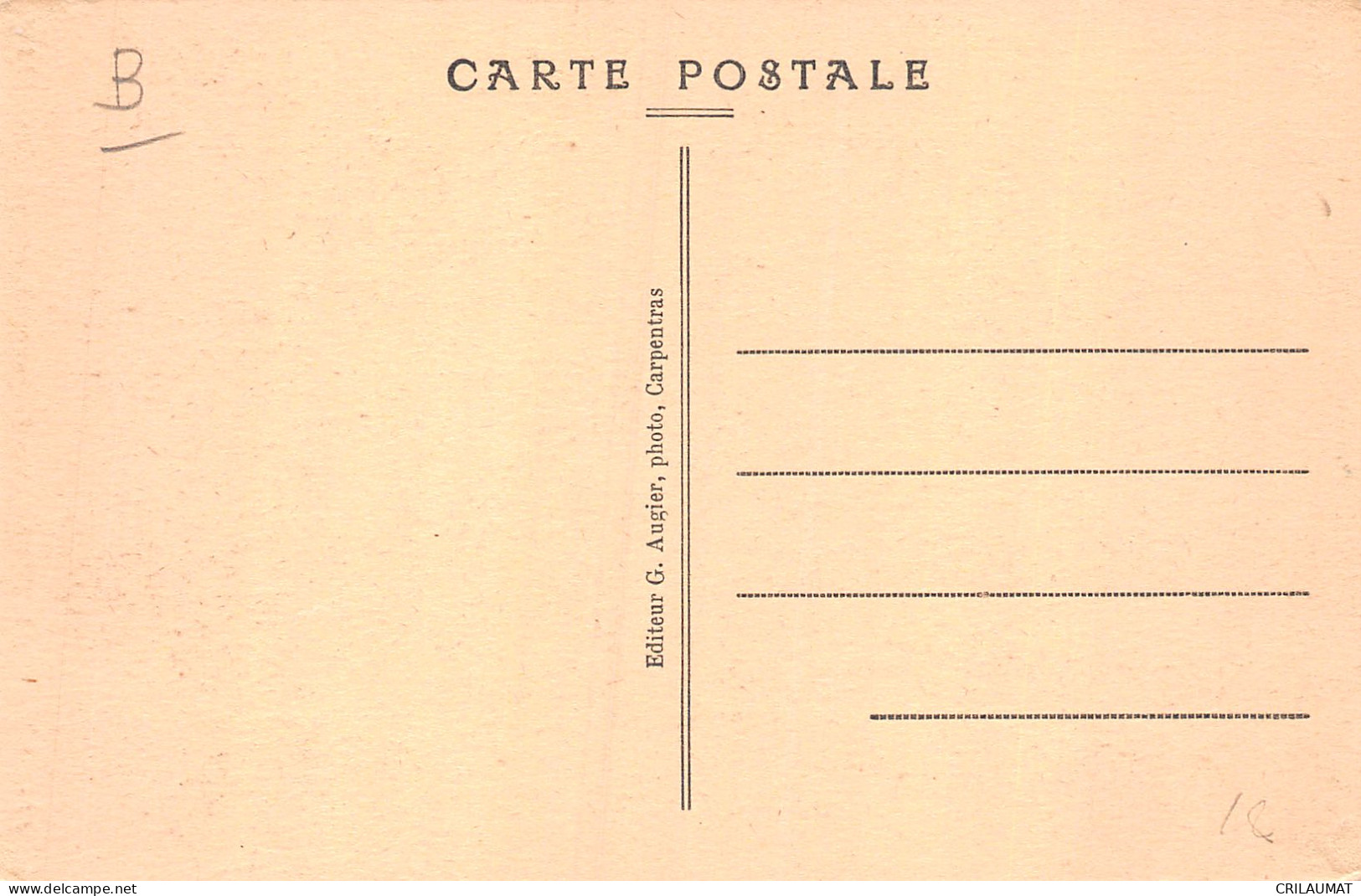 84-CARPENTRAS-N°T5071-D/0299 - Carpentras