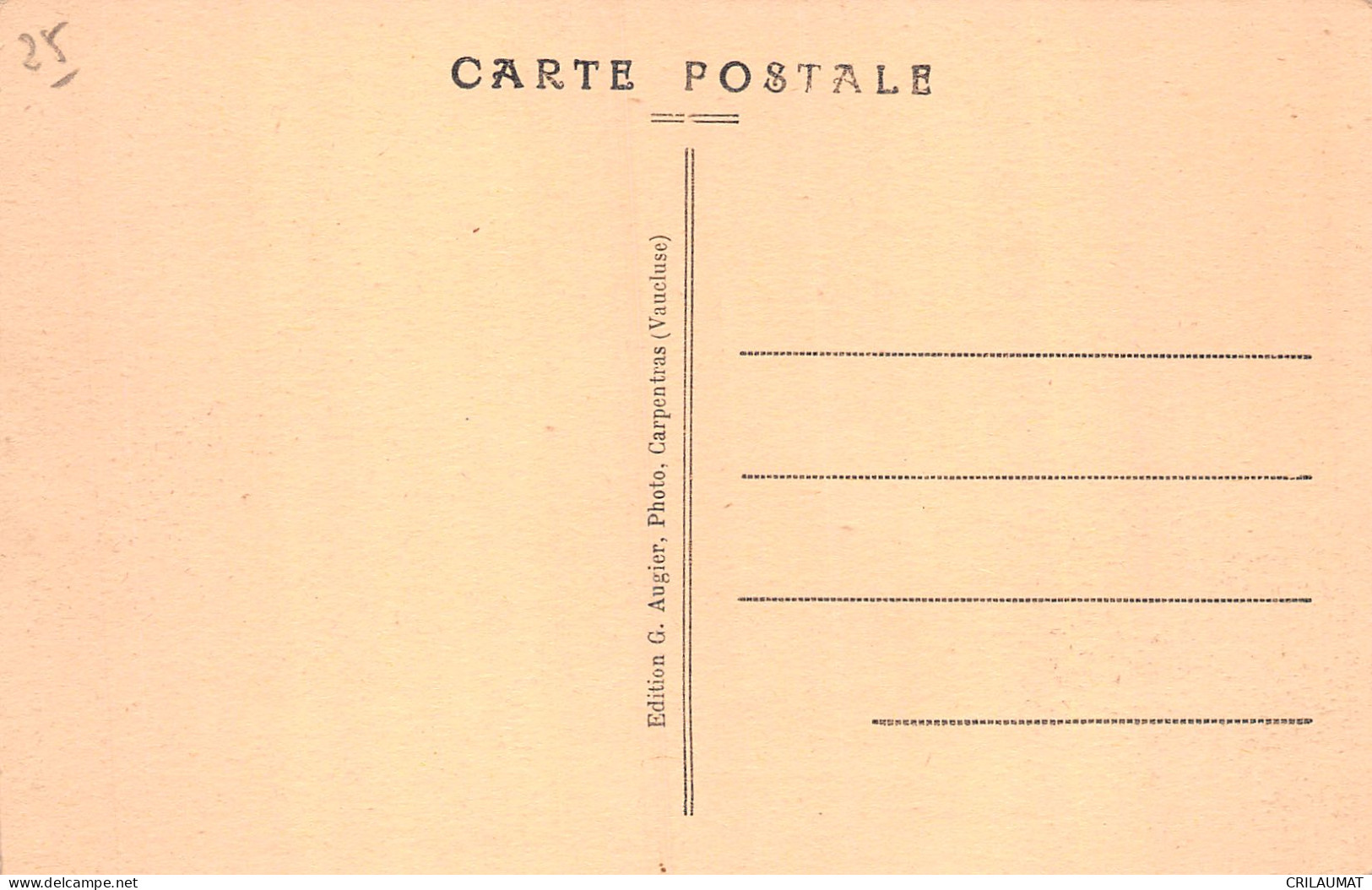 84-CARPENTRAS-N°T5071-D/0291 - Carpentras