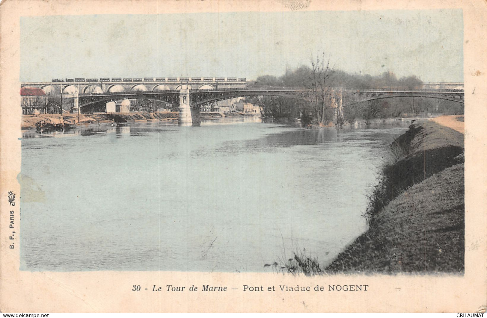 94-LE TOUR DE MARNE PONT ET VIADUC DE NOGENT-N°T5071-D/0083 - Autres & Non Classés