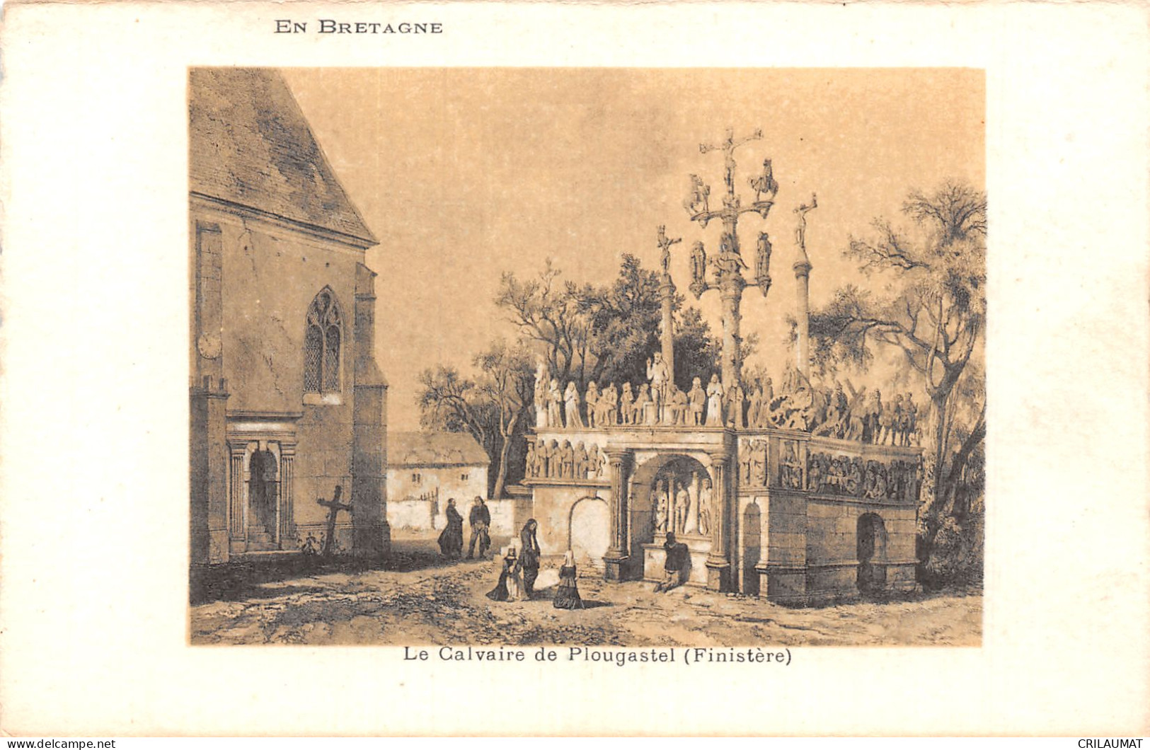 29-PLOUGASTEL LE CALVAIRE-N°T5071-C/0087 - Plougastel-Daoulas