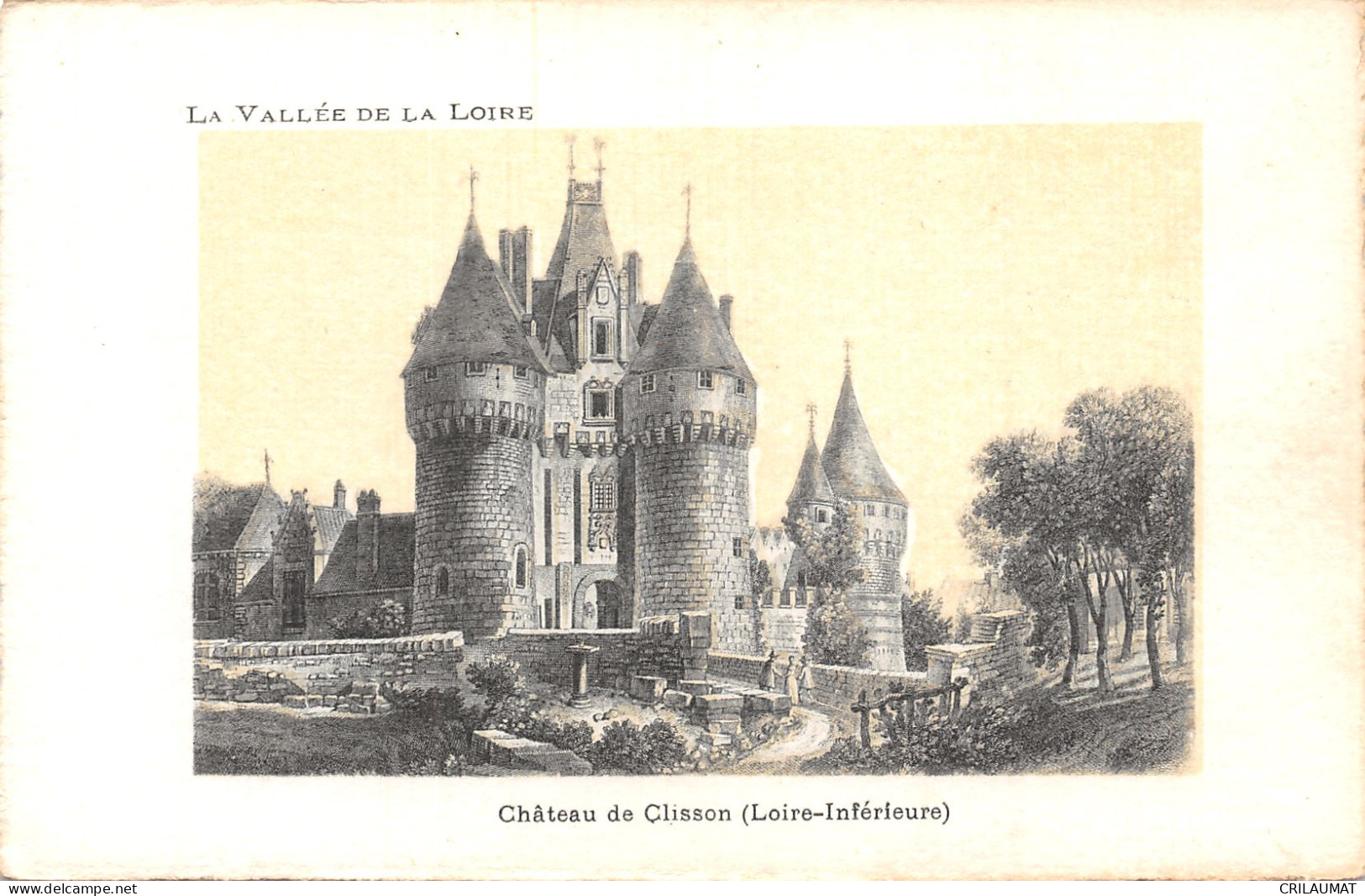 44-CLISSON LE CHATEAU-N°T5071-C/0025 - Clisson