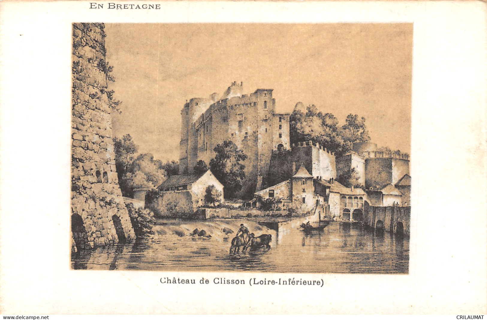 44-CLISSON LE CHATEAU-N°T5071-B/0397 - Clisson