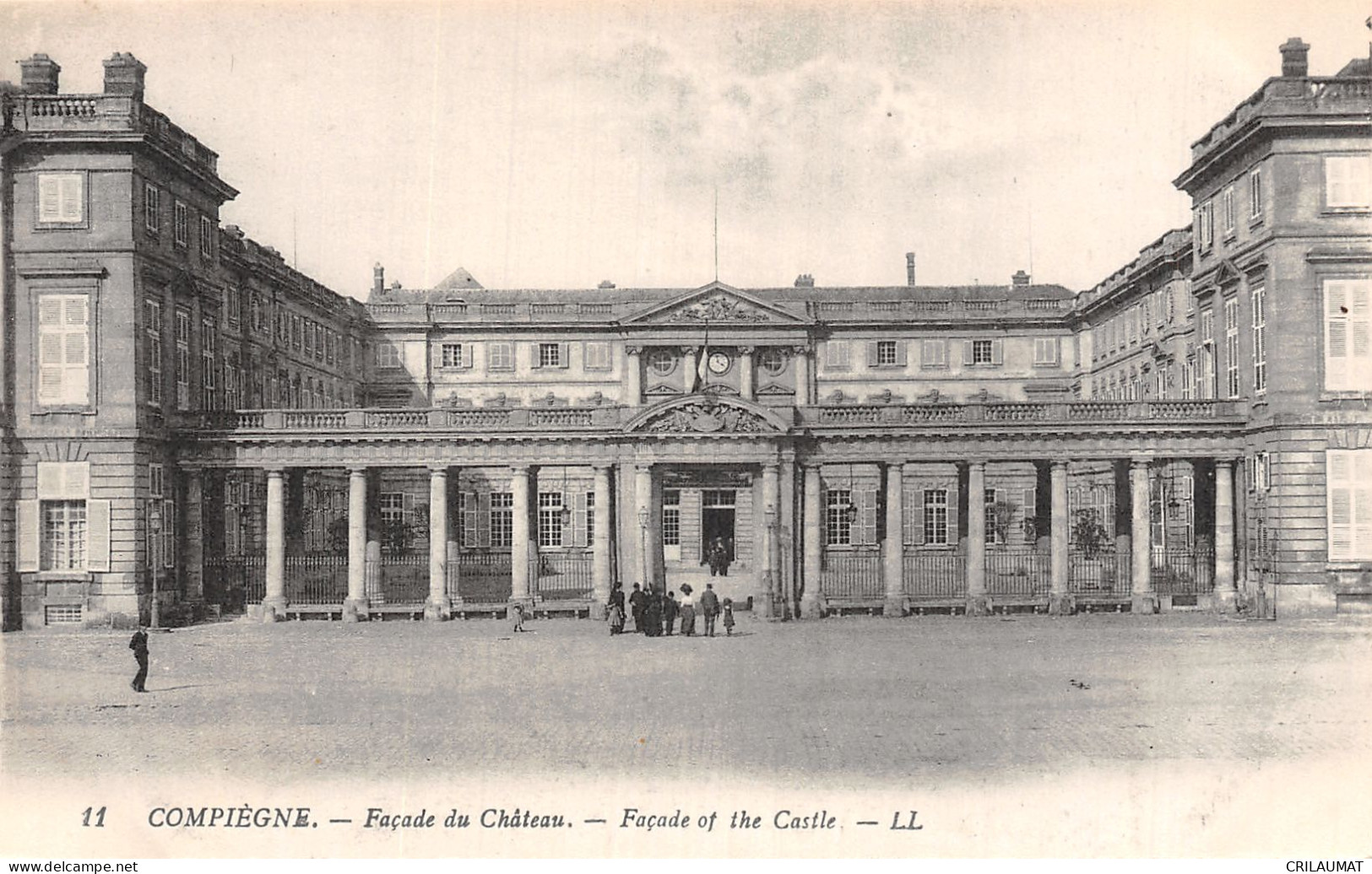 60-COMPIEGNE LE CHATEAU-N°T5071-E/0393 - Compiegne