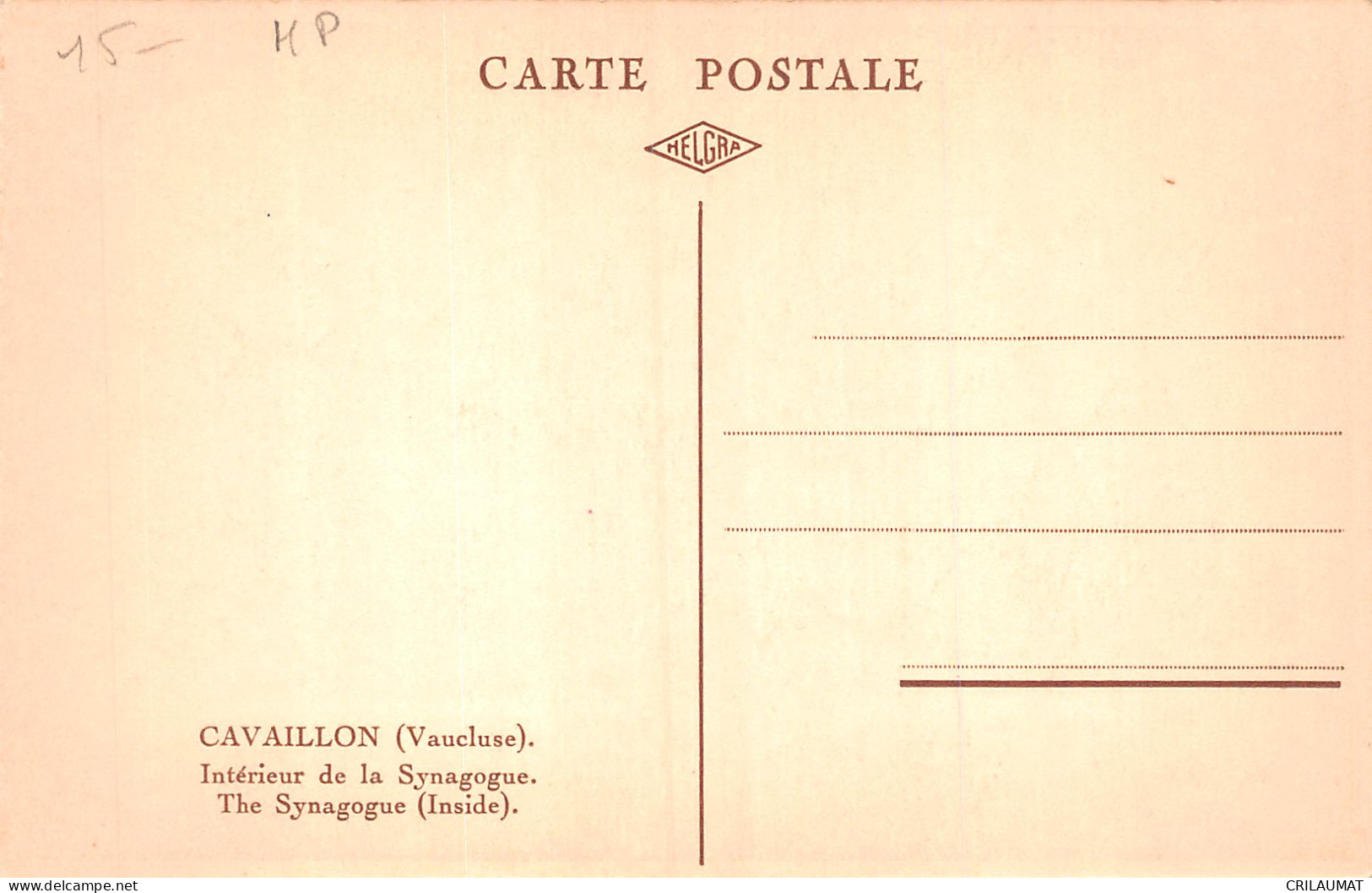 84-CAVAILLON-N°T5071-E/0221 - Cavaillon