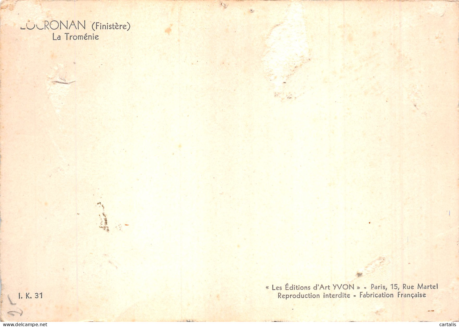 29-LOCRONAN-N° 4393-D/0001 - Locronan