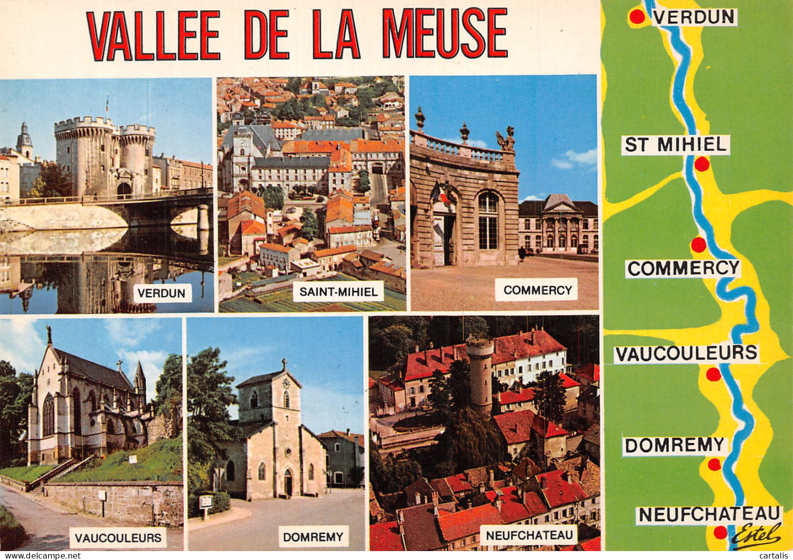 55-VALLEE DE LA MEUSE MULTIVUES-N° 4393-C/0331 - Sonstige & Ohne Zuordnung