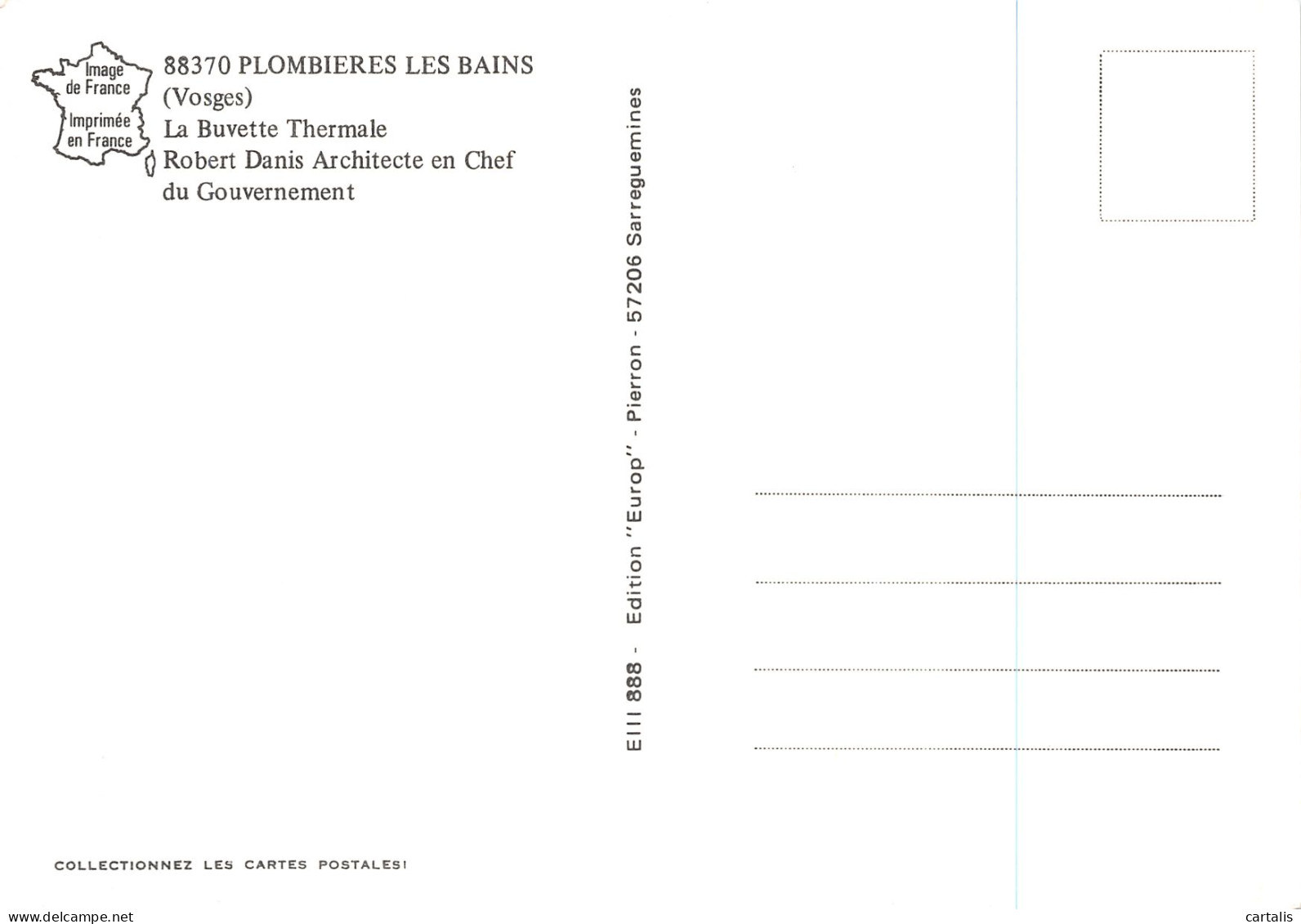 88-PLOMBIERES LES BAINS-N° 4393-B/0213 - Plombieres Les Bains