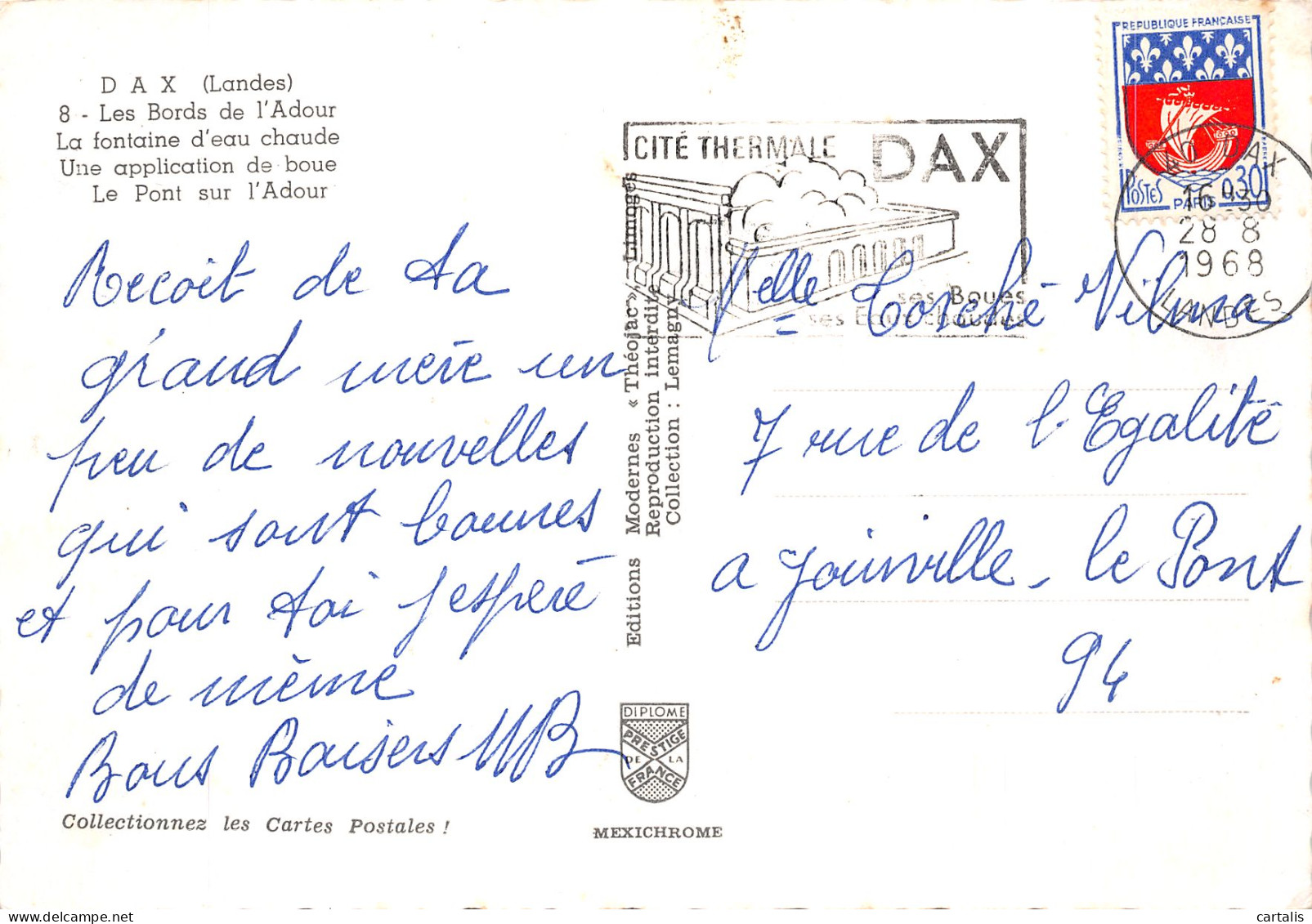 40-DAX-N° 4393-A/0379 - Dax