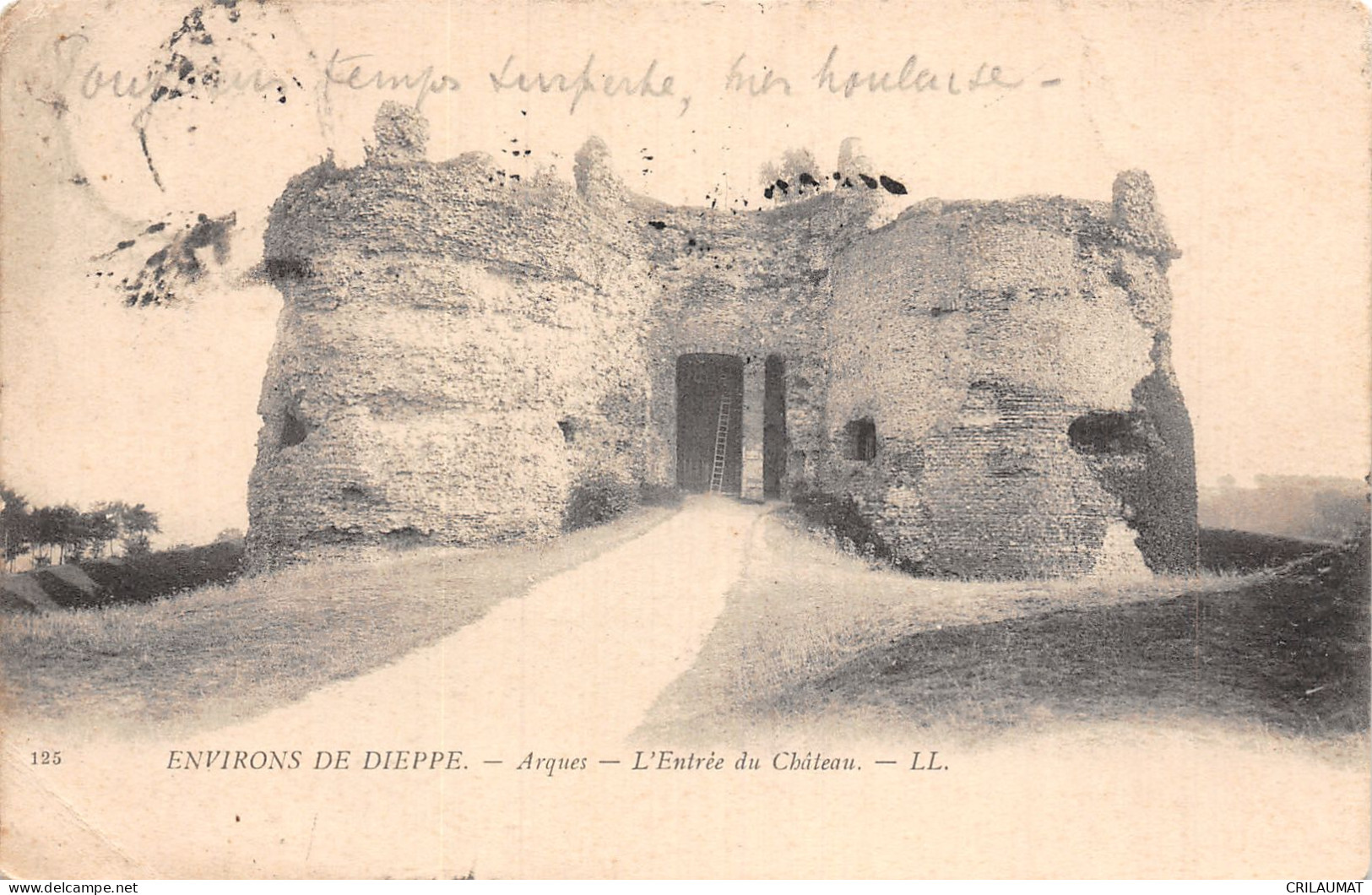 76-ARQUES LE CHATEAU-N°T5072-A/0153 - Arques-la-Bataille