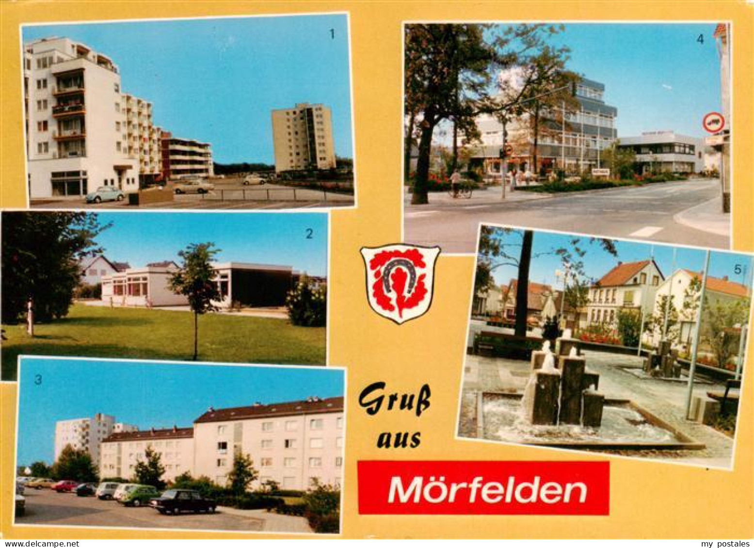 73888945 Moerfelden-Walldorf Cranachstrasse Kindergarten Grundhofstrasse Rathaus - Mörfelden-Walldorf