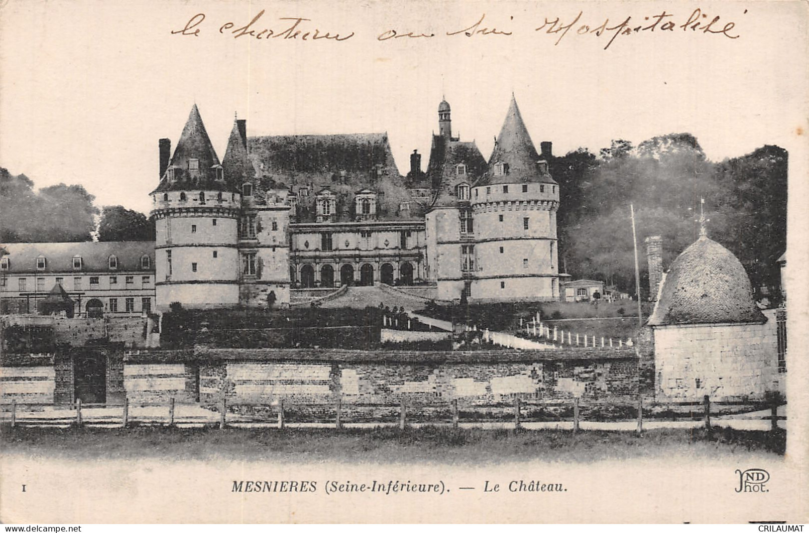 76-MESNIERES-N°T5072-A/0063 - Mesnières-en-Bray