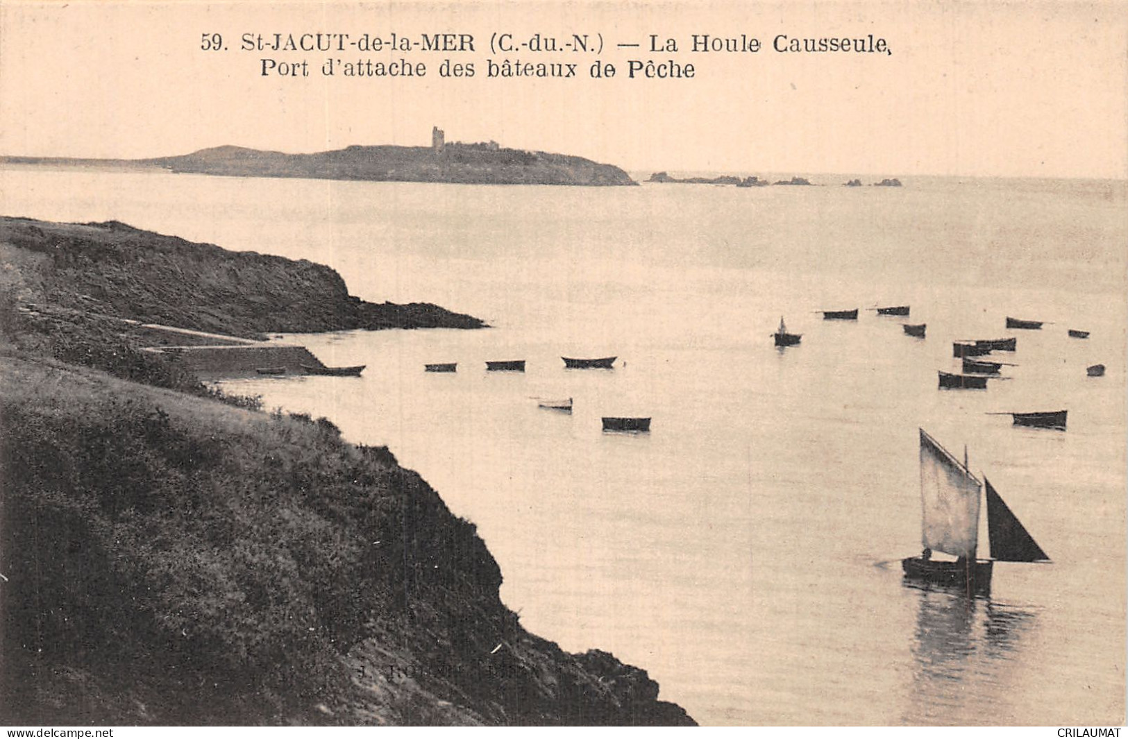 22-SAINT JACUT DE LA MER-N°T5071-H/0099 - Saint-Jacut-de-la-Mer