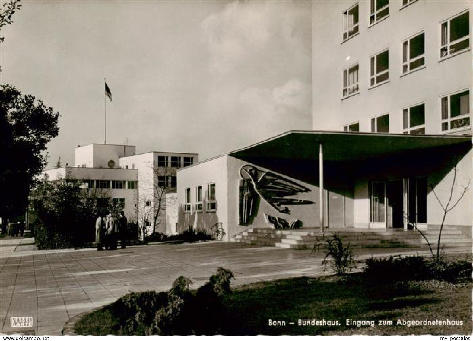 73888926 Bonn Rhein Bundeshaus Eingang Zum Abgeordnetenhaus Bonn Rhein - Bonn