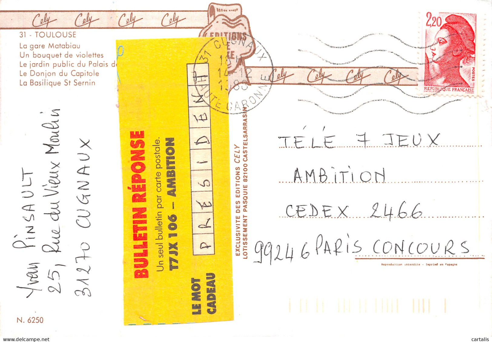 31-TOULOUSE-N° 4394-A/0319 - Toulouse