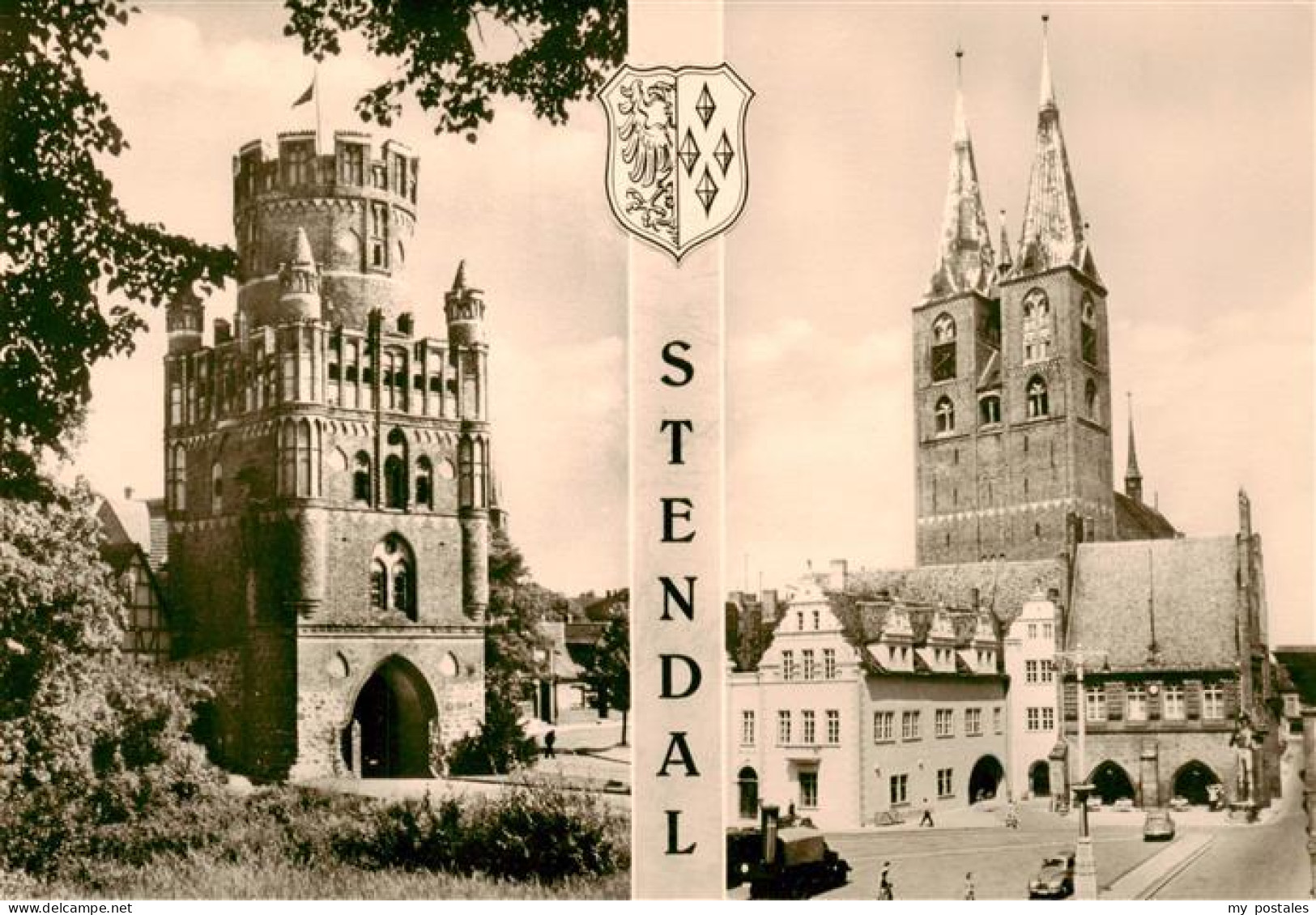 73888920 Stendal Unglinger Tor Marienkirche Stendal - Stendal