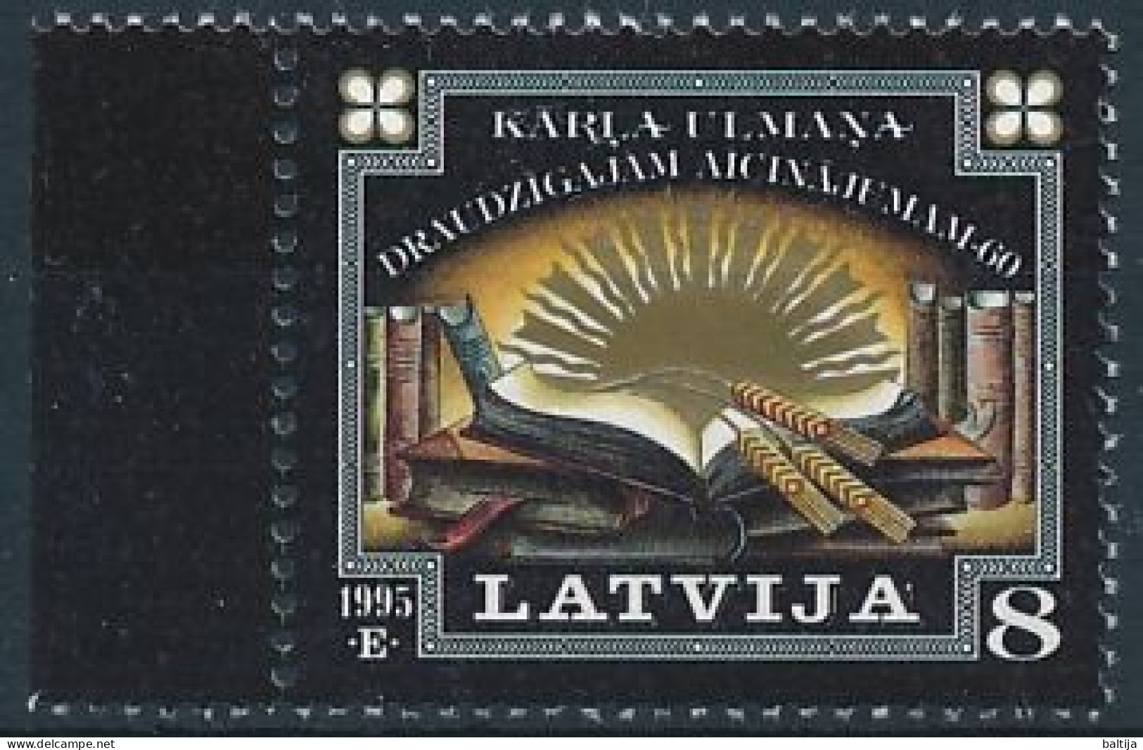 Mi 409 ** MNH / President Ulmanis' School Charity 60th Anniversary - Lettonie