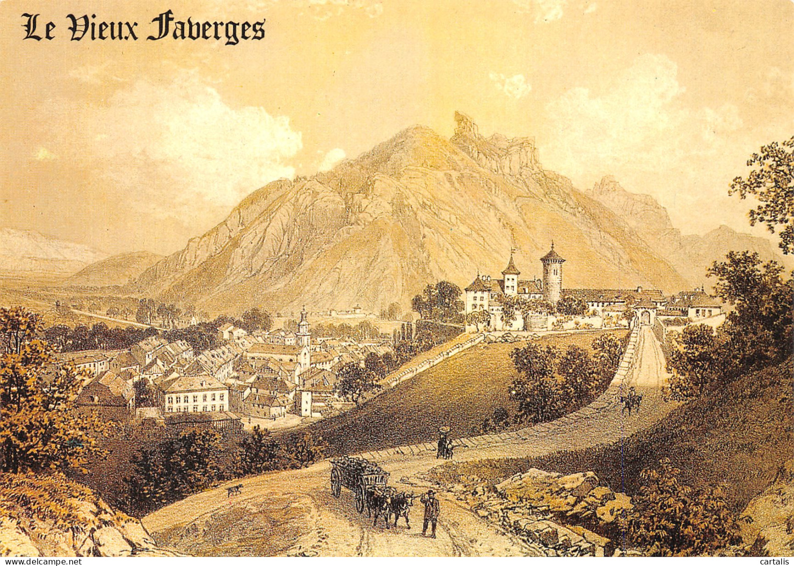 74-FAVERGES-N° 4394-A/0115 - Faverges