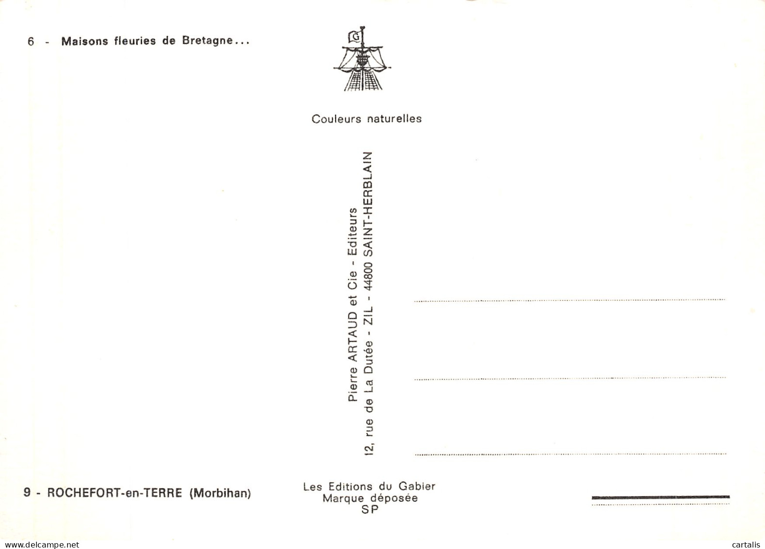 56-ROCHEFORT EN TERRE-N° 4394-A/0027 - Rochefort En Terre