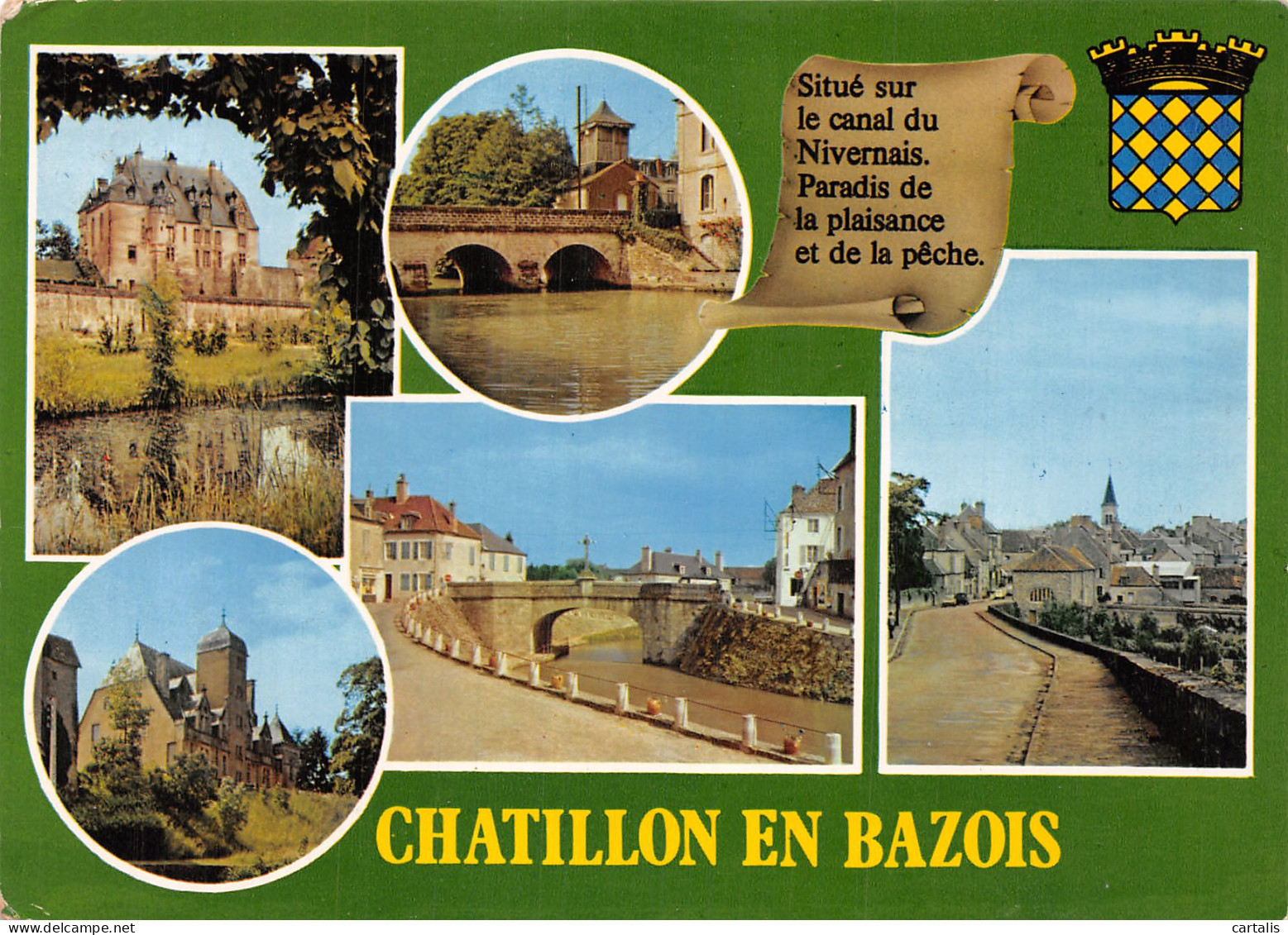 58-CHATILLON EN BAZOIS-N° 4393-D/0303 - Chatillon En Bazois