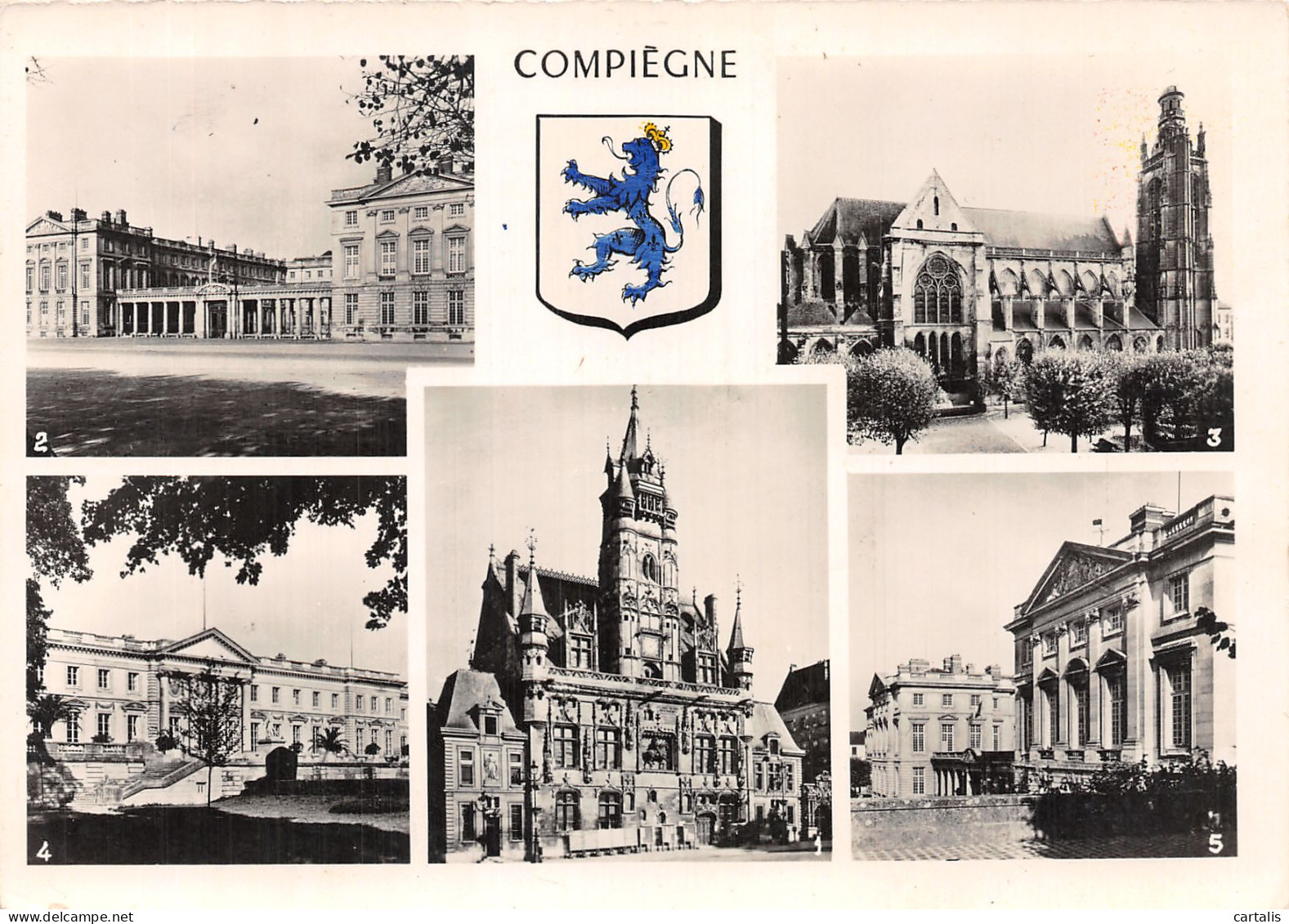 60-COMPIEGNE-N° 4393-D/0233 - Compiegne