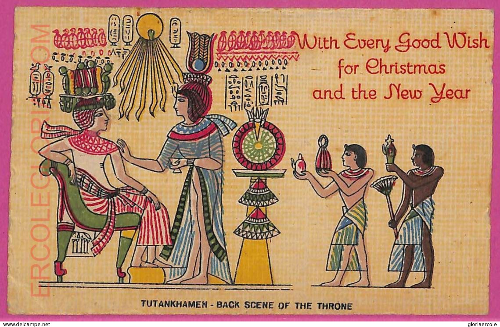 Ag2647 - EGYPT - VINTAGE POSTCARD   - Holidays  Celebrations - Autres & Non Classés