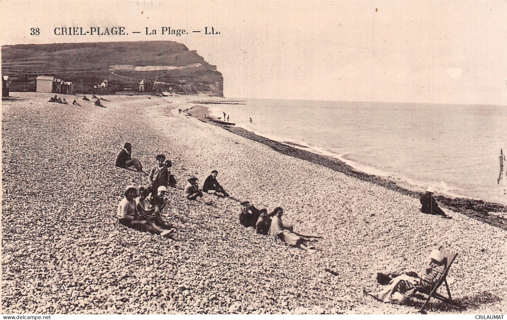 76-CRIEL PLAGE-N°T5072-C/0161 - Criel Sur Mer