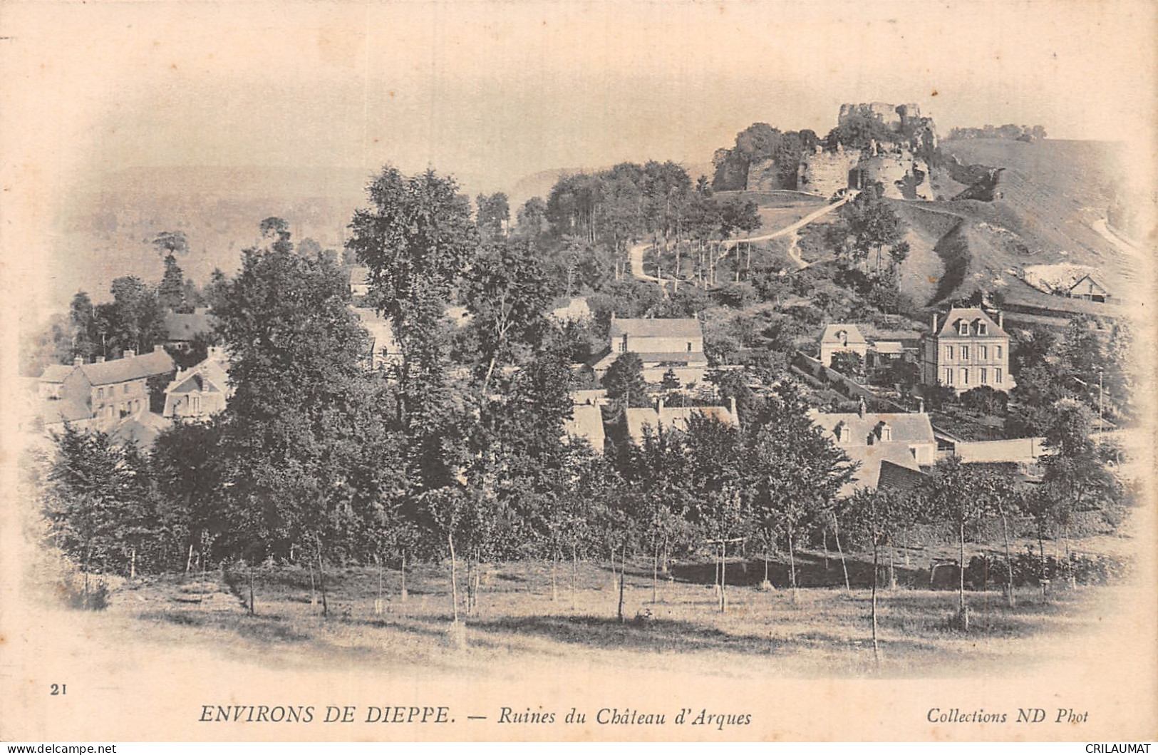 76-ARQUES LE CHATEAU-N°T5072-C/0083 - Arques-la-Bataille