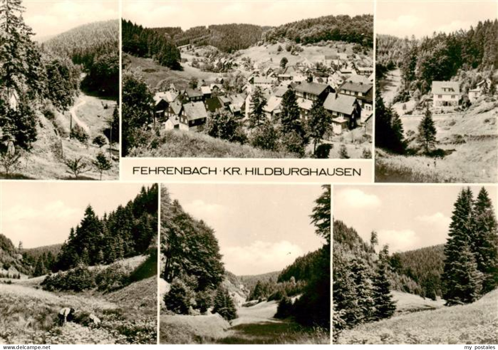 73888885 Fehrenbach Thueringer Wald Teilansichten Panorama Fehrenbach Thueringer - Masserberg