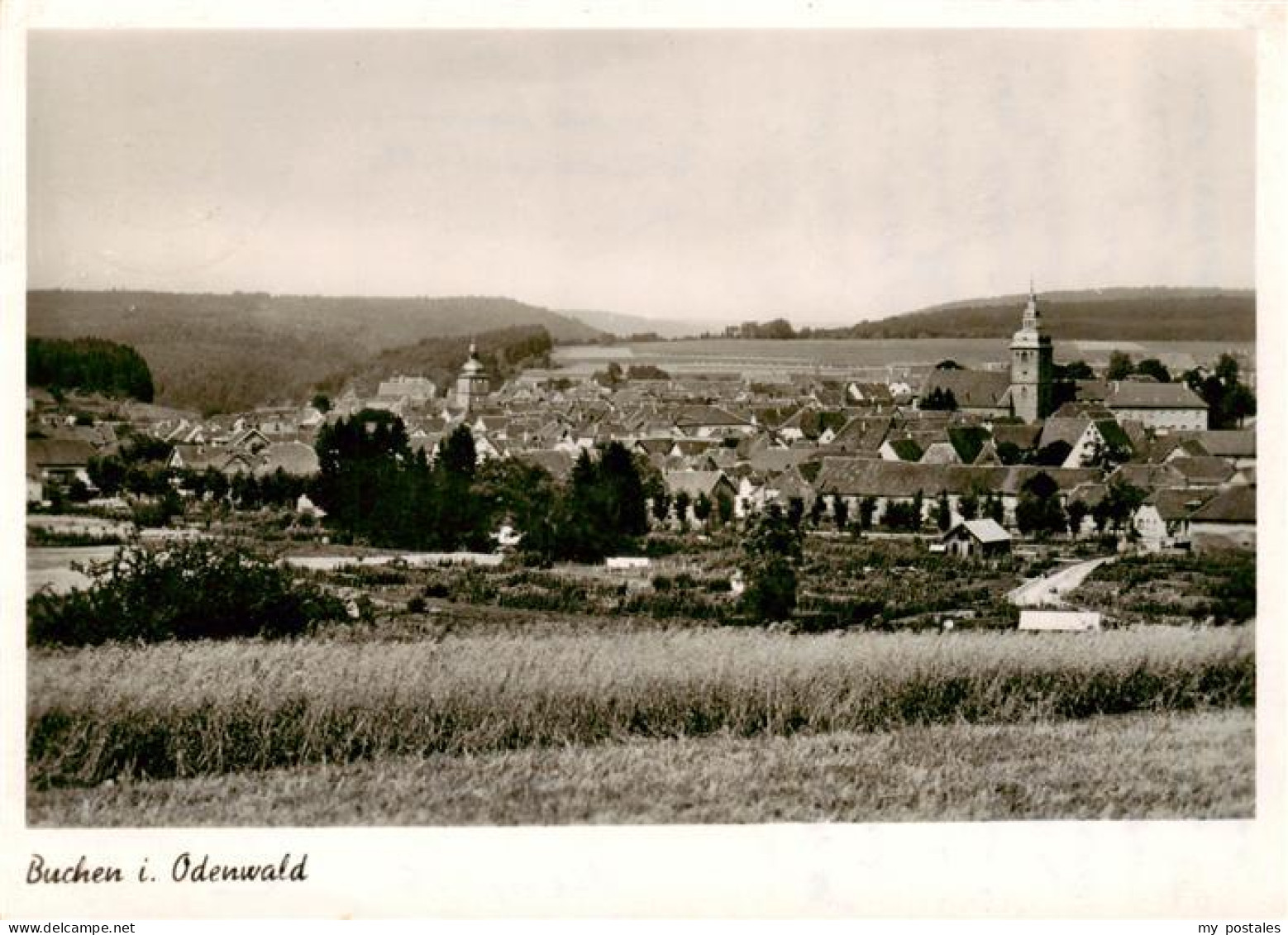 73888884 Buchen  Odenwald Panorama  - Buchen