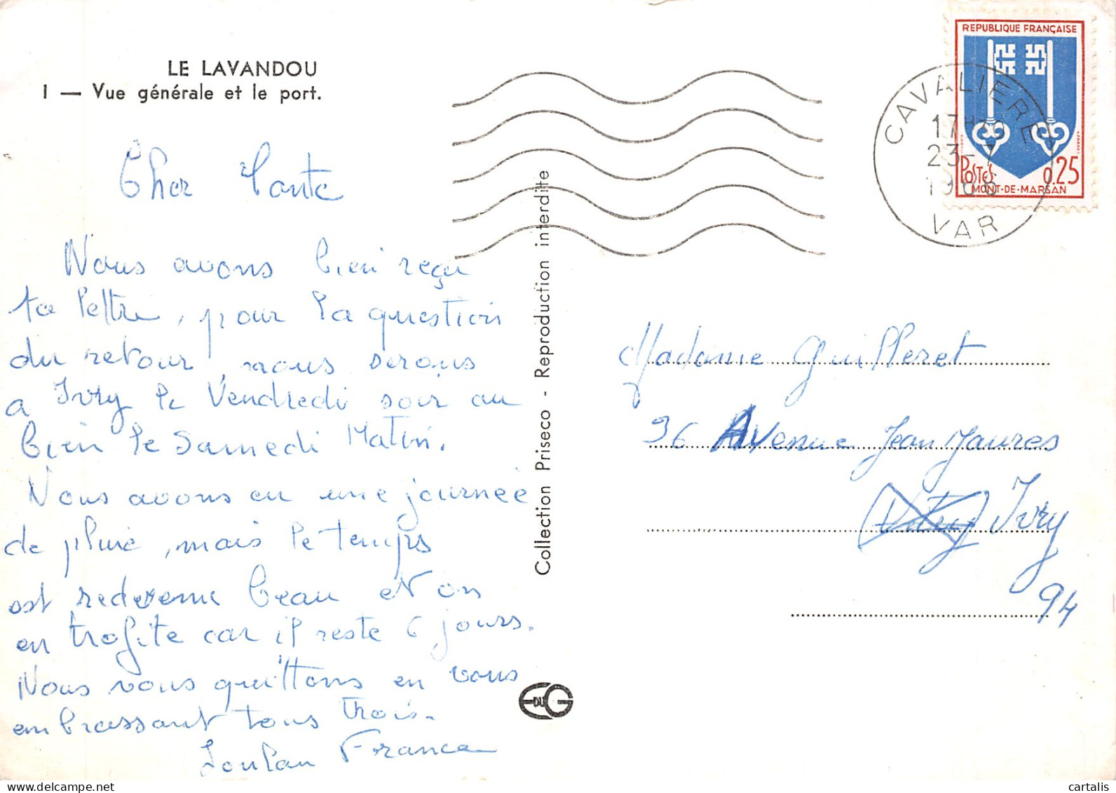 83-LE LAVANDOU-N° 4394-D/0143 - Le Lavandou