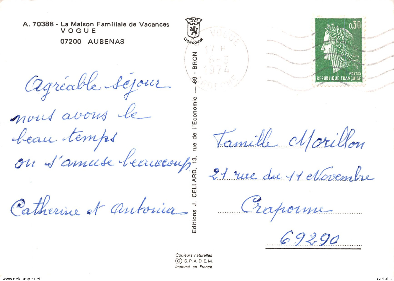 07-AUBENAS-N° 4394-D/0103 - Aubenas