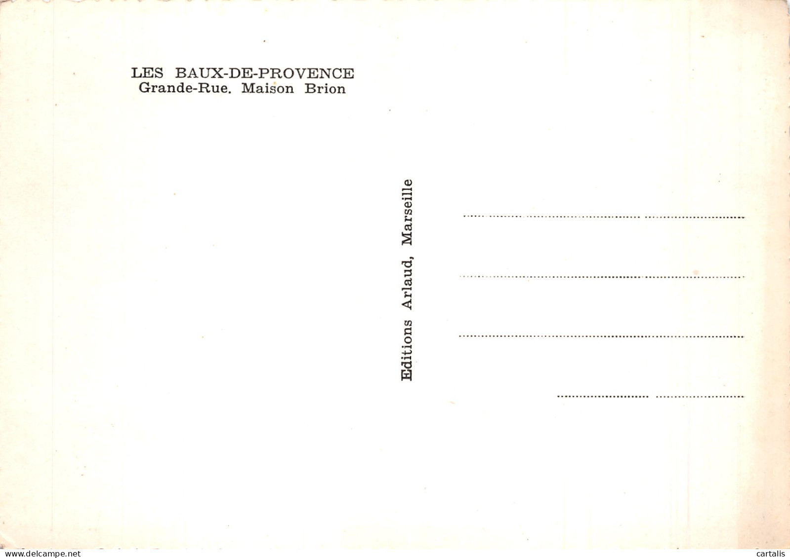 13-LES BAUX DE PROVENCE-N° 4394-D/0025 - Les-Baux-de-Provence