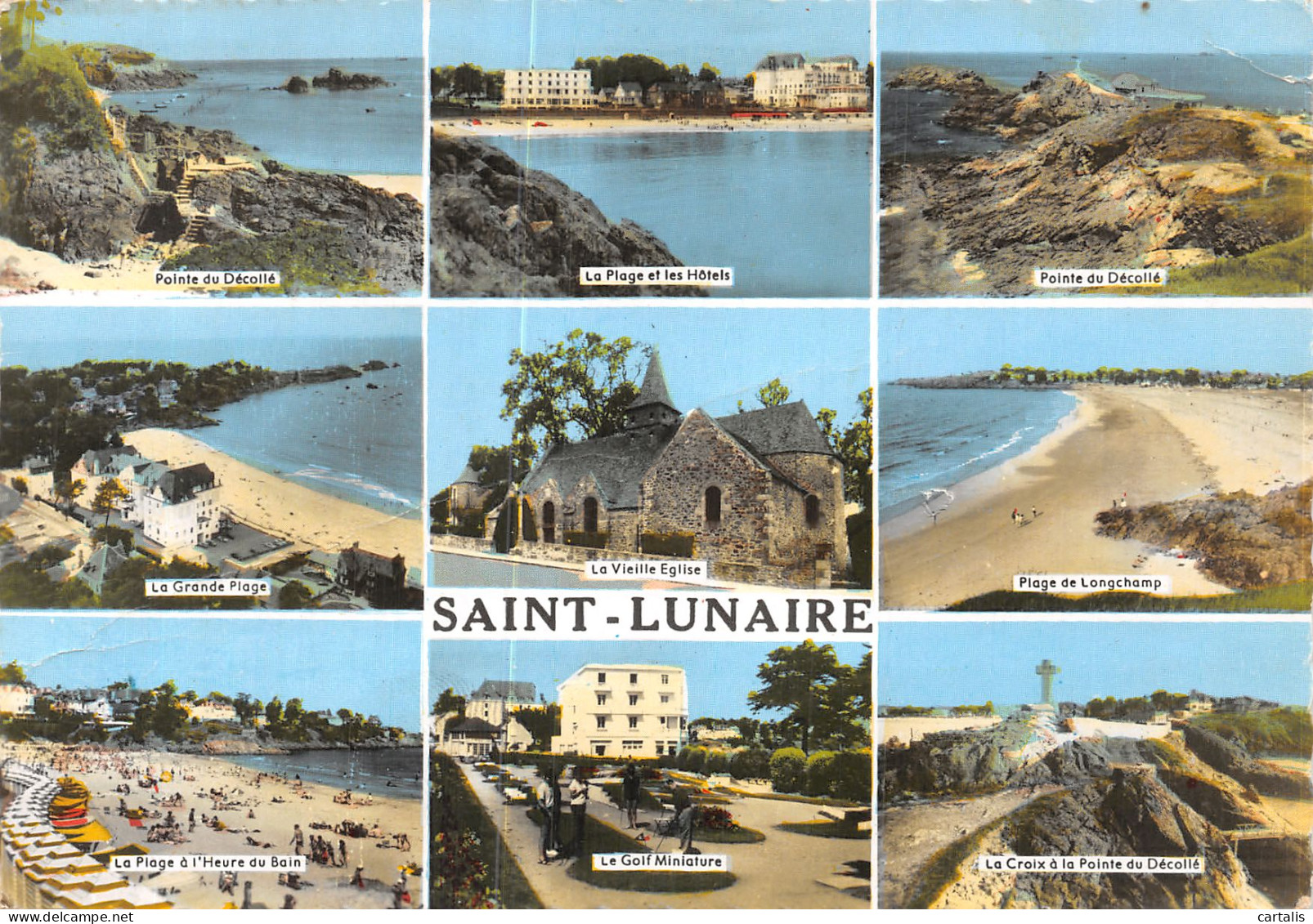 35-SAINT LUNAIRE-N° 4394-C/0391 - Saint-Lunaire