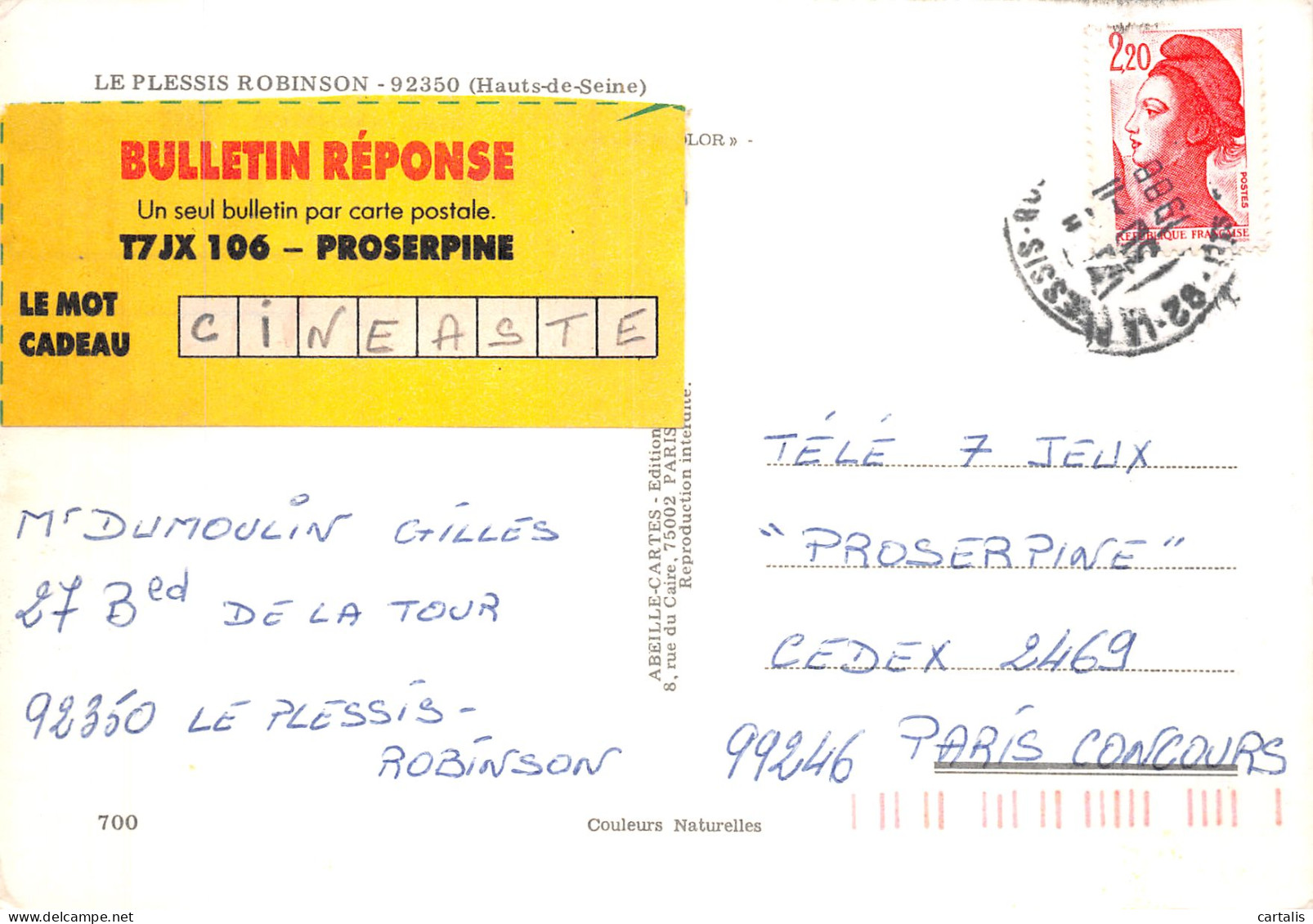 92-LE PLESSIS ROBINSON-N° 4394-B/0267 - Le Plessis Robinson