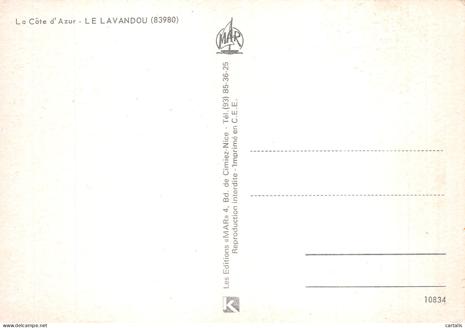 83-LE LAVANDOU-N° 4394-B/0245 - Le Lavandou