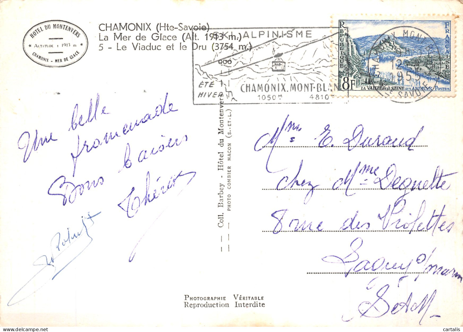 74-CHAMONIX-N° 4394-B/0153 - Chamonix-Mont-Blanc