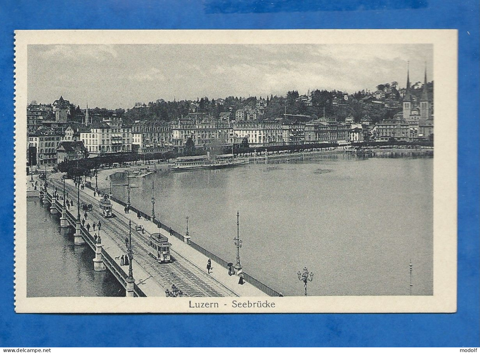 CPA - Suisse - Luzern - Seebrücke - Non Circulée - Lucerne