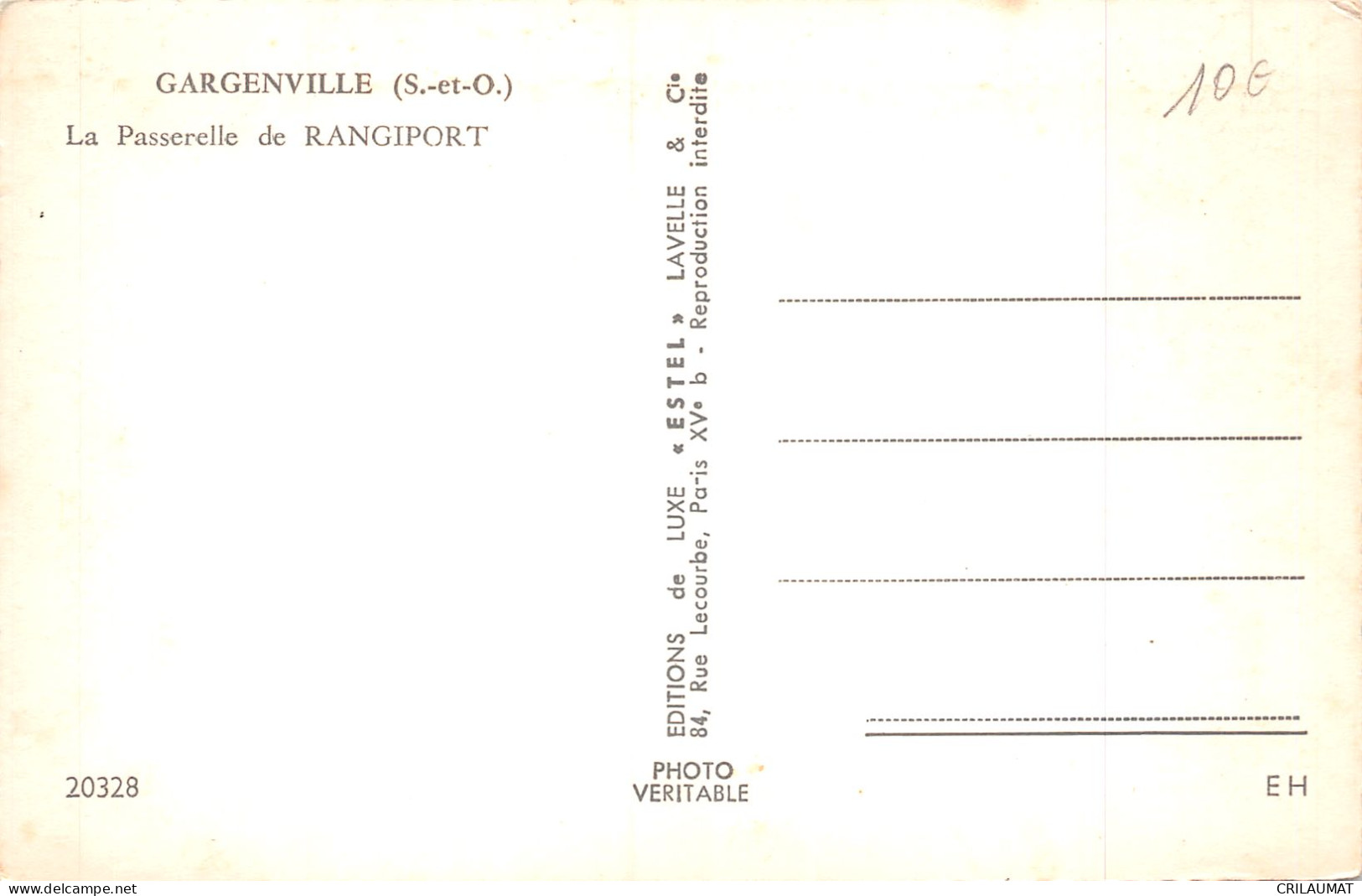 78-GARGENVILLE-N°T5073-A/0143 - Gargenville