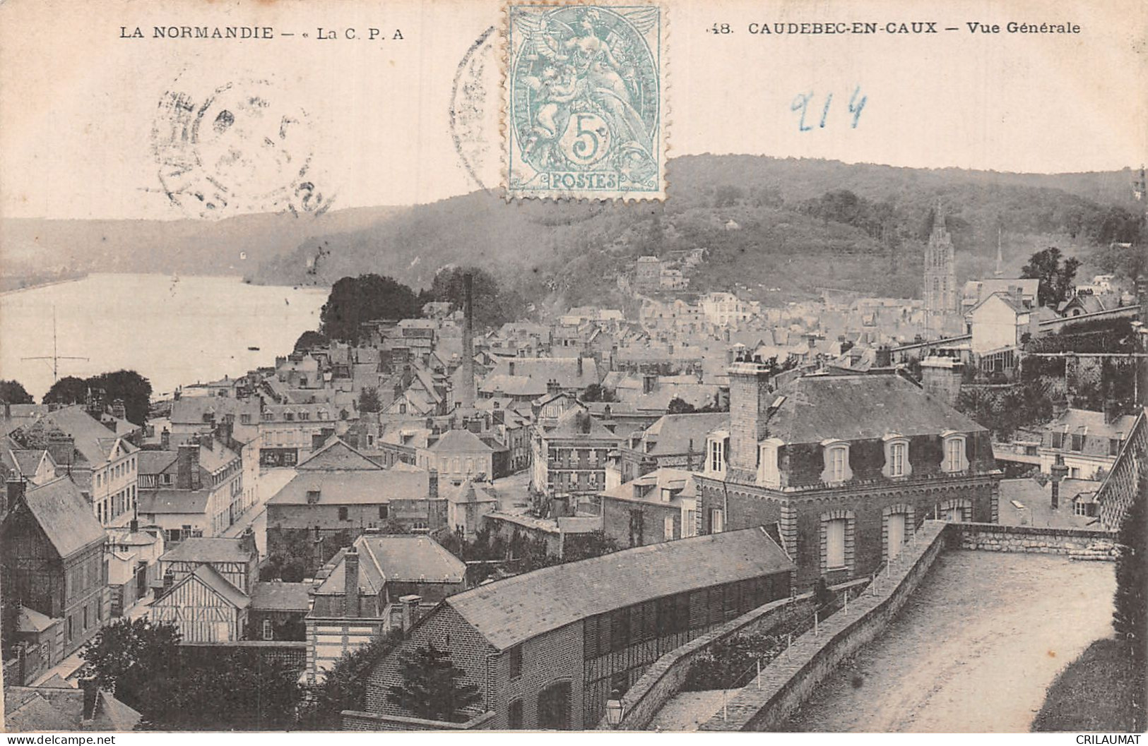 76-CAUDEBEC EN CAUX-N°T5072-H/0215 - Caudebec-en-Caux