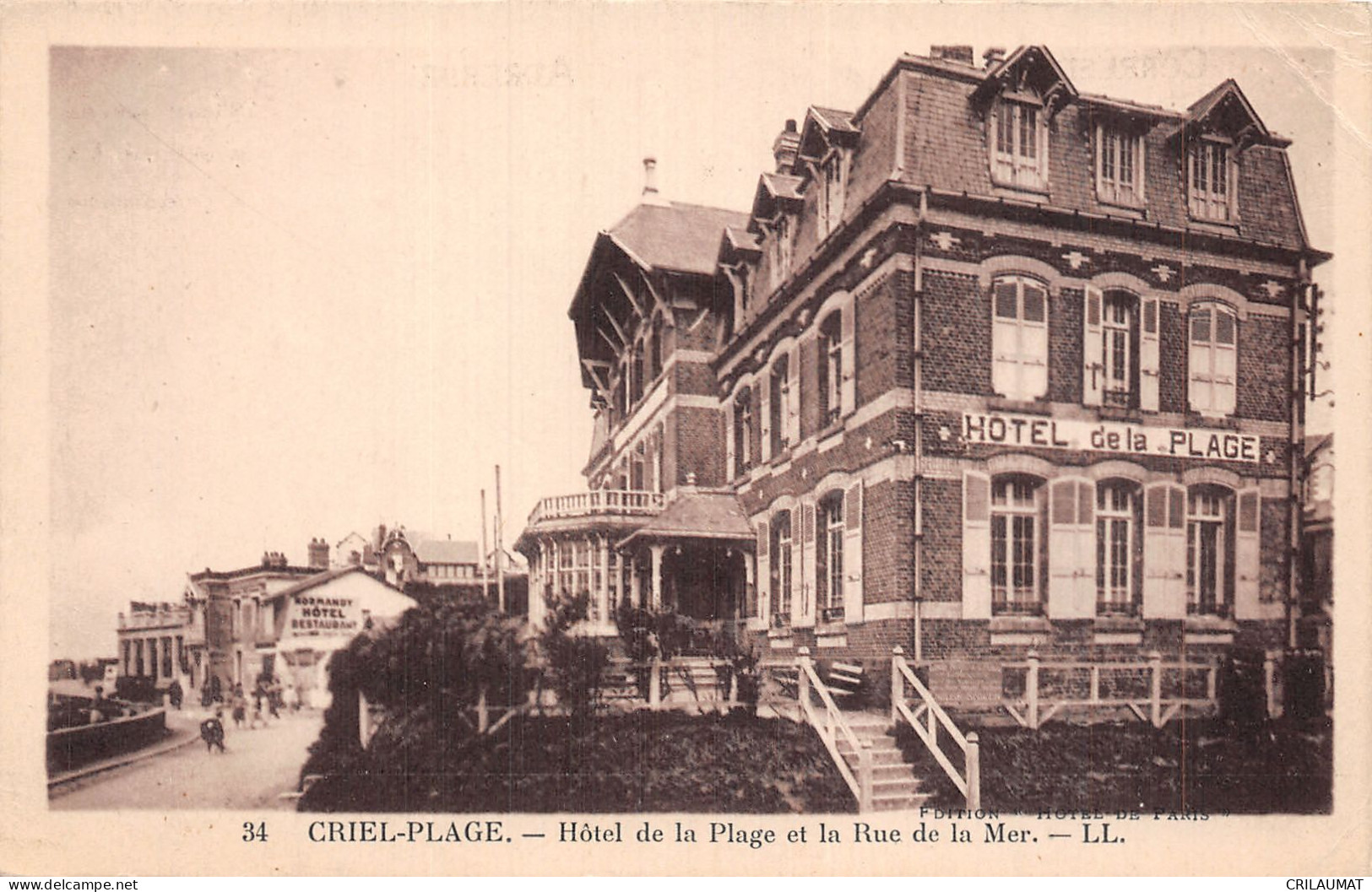 76-CRIEL PLAGE-N°T5072-H/0177 - Criel Sur Mer