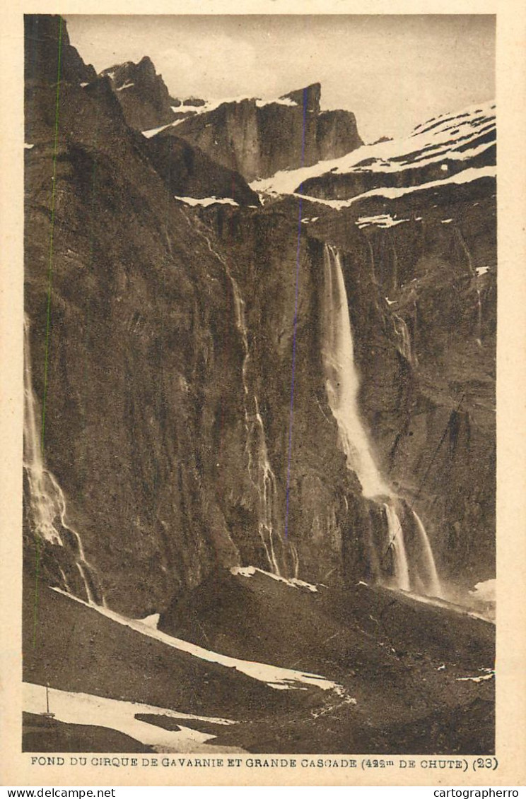 France Cpa Fond Du Cirque De Gavarnie Et Grande Cascade - Gavarnie