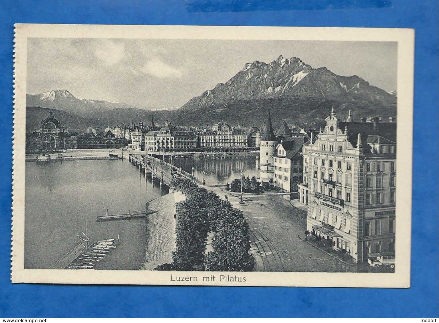 CPA - Suisse - Luzern Mit Pilatus - Non Circulée - Lucerne