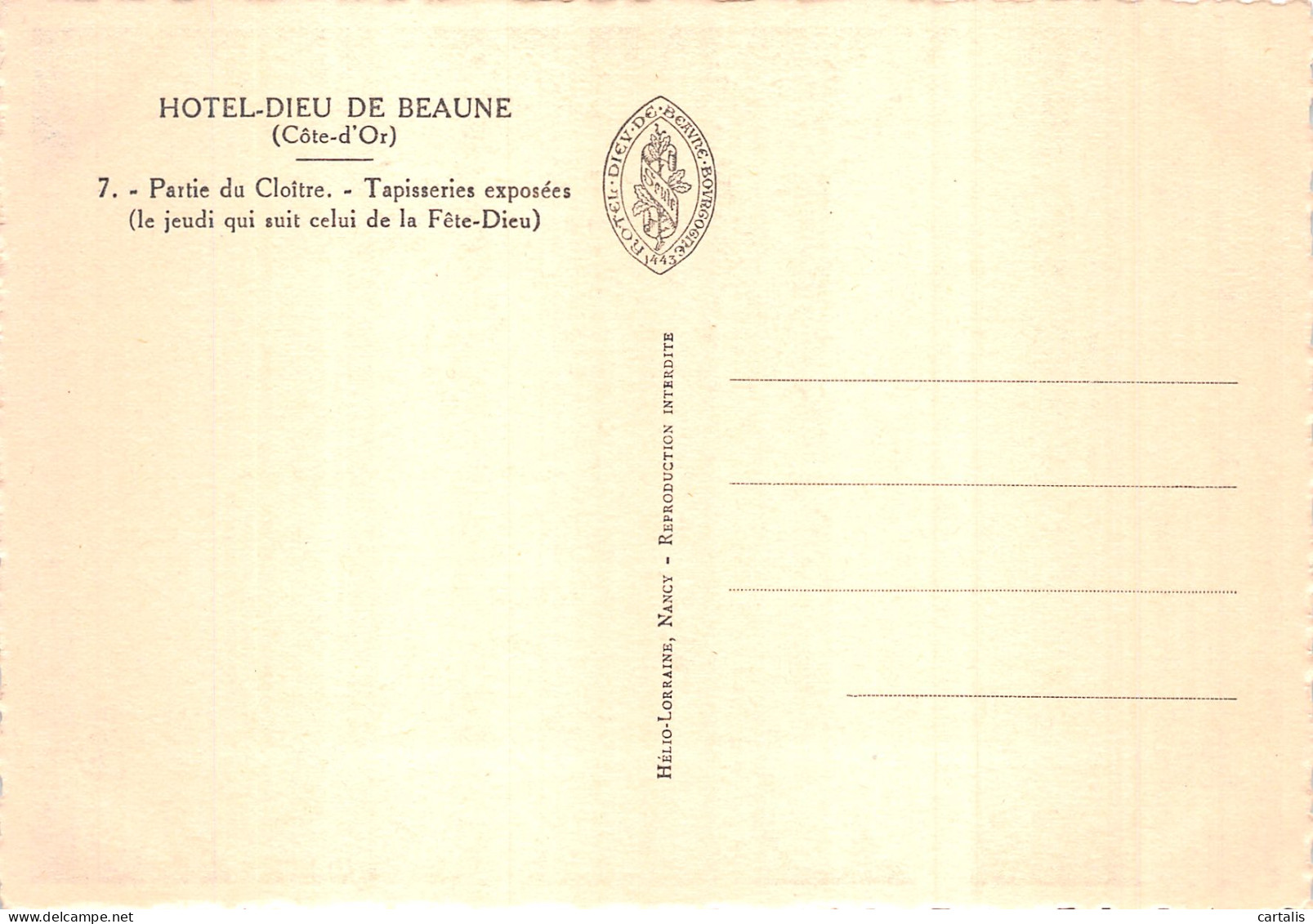 21-BEAUNE-N° 4395-C/0251 - Beaune