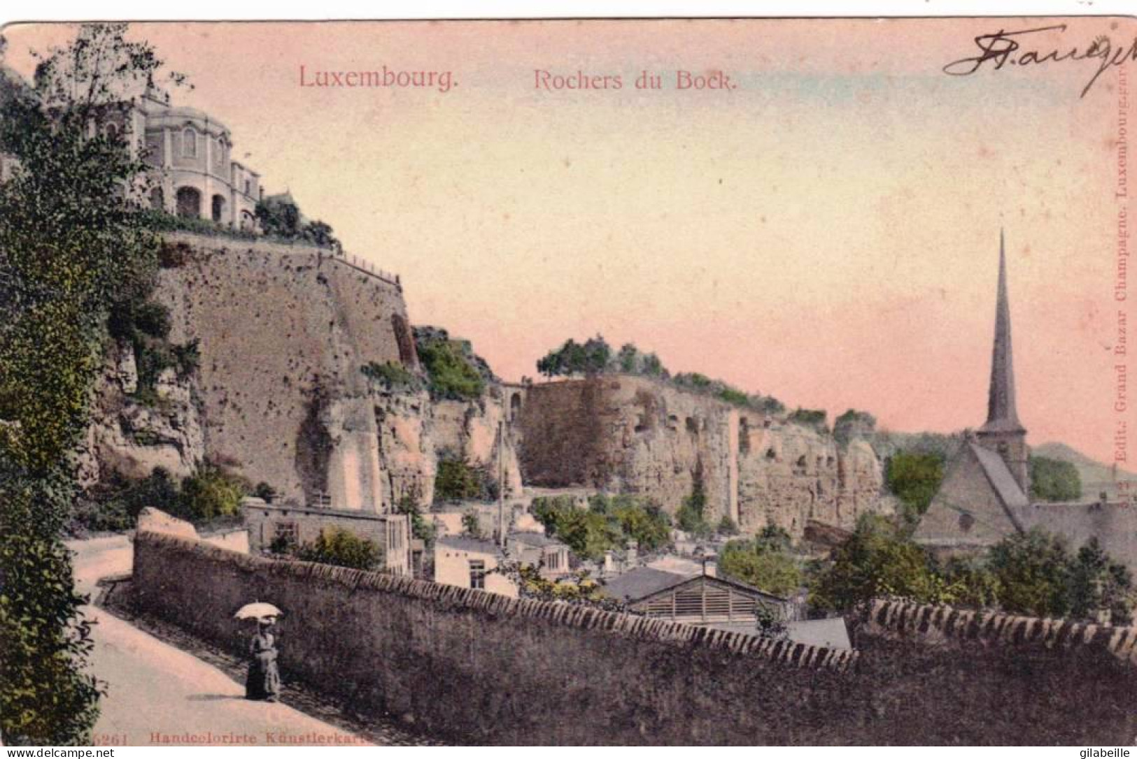 Luxembourg -  LUXEMBOURG - Rochers Du Bock - Luxemburg - Town