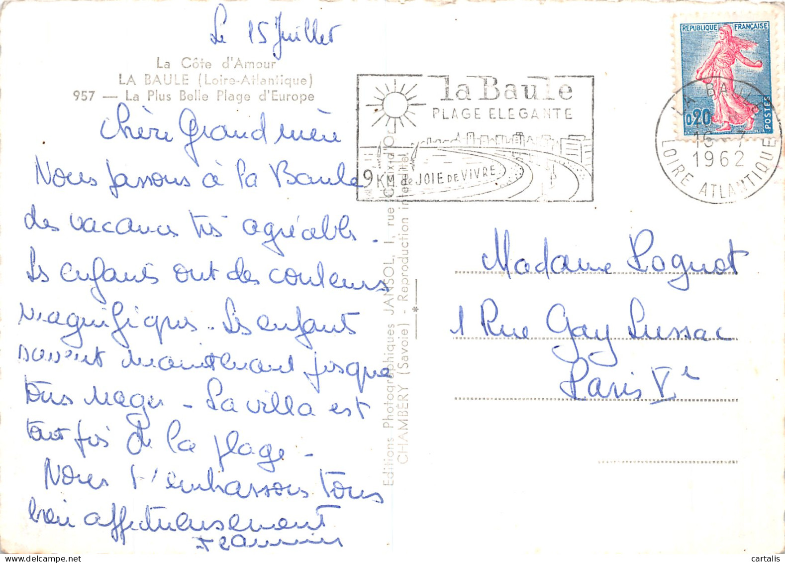 44-LA BAULE-N° 4395-C/0193 - La Baule-Escoublac